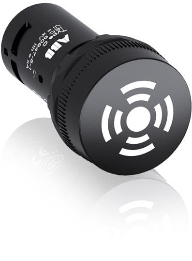 ABB Зуммер CB1-631B с пульсирующим сигналом, без подсветки, чёрный, 110-130 В AC 1SFA619600R6316