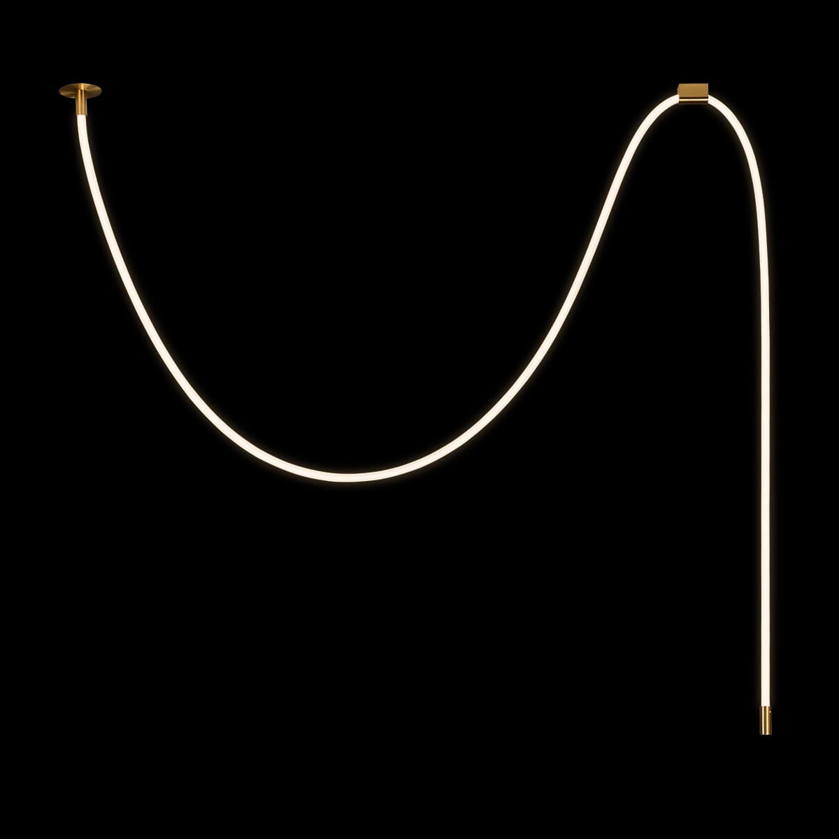 LOFT IT 10388A Brass Потолочный светильник Thread, шт