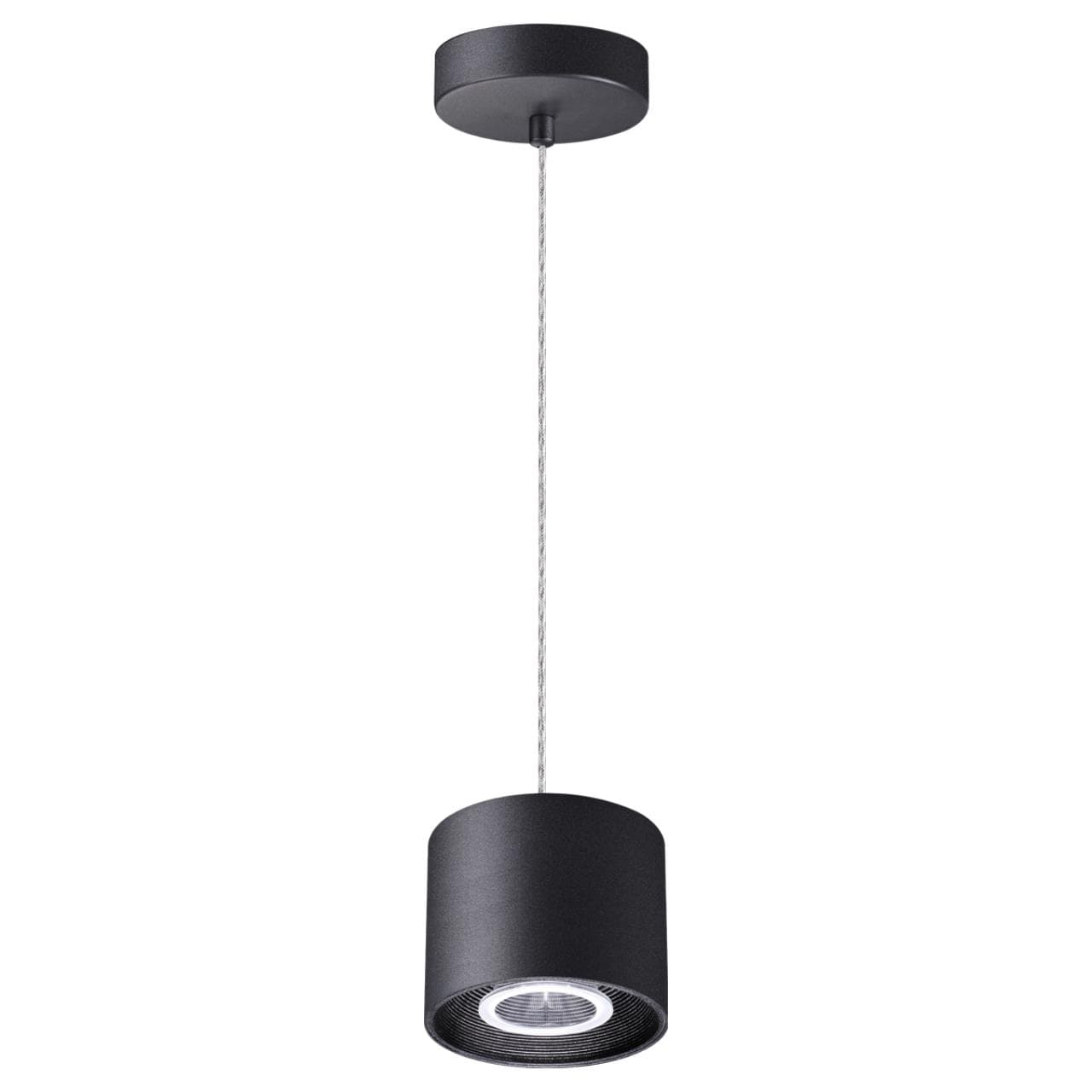 Novotech 358794 OVER NT21 149 черный Светильник накладной светодиодный, длина провода 2м IP20 LED 15W 4000K 1600Лм 110-265V BIND