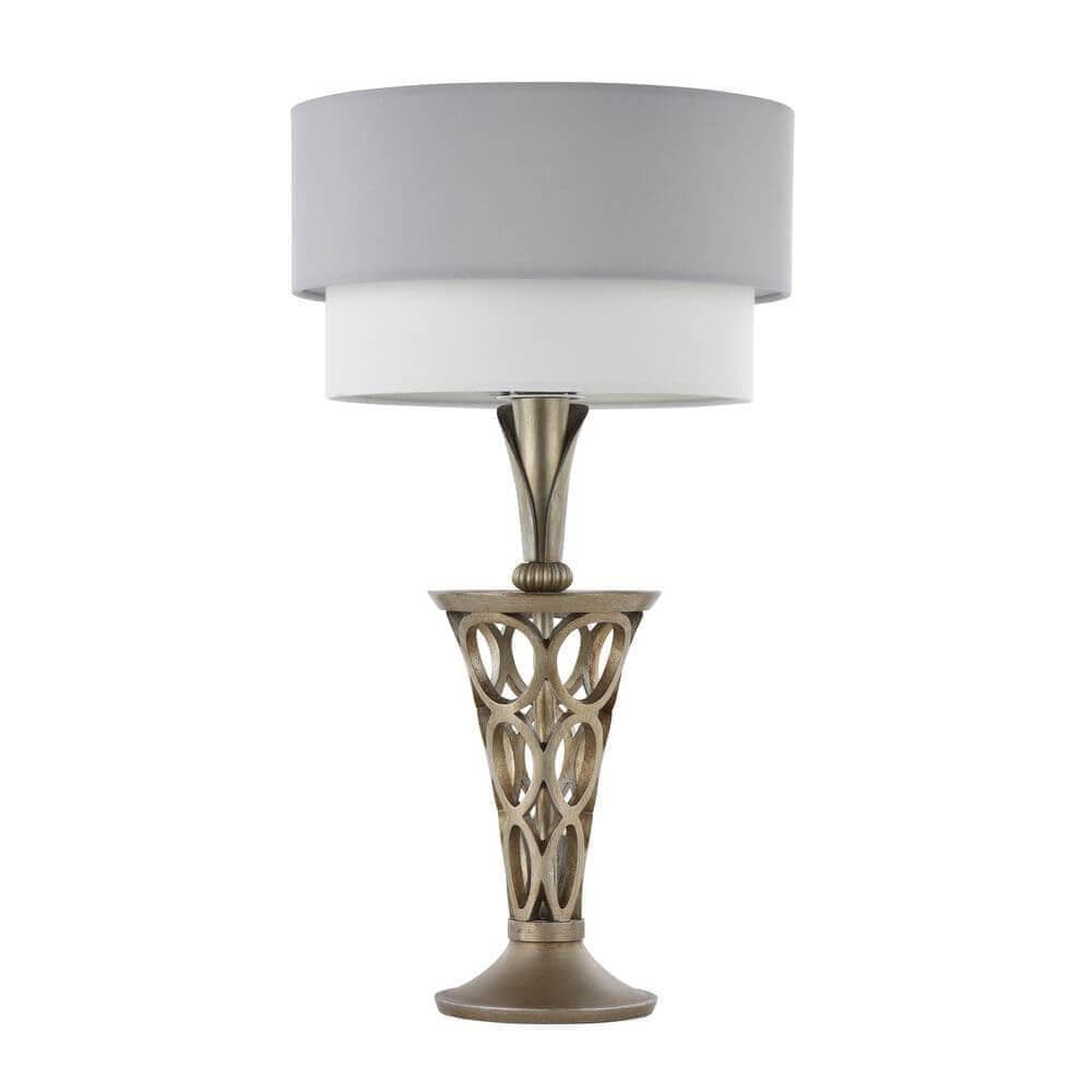 Maytoni House Lillian Серебро Антик Настольная лампа 1xE27 60W H311-11-G