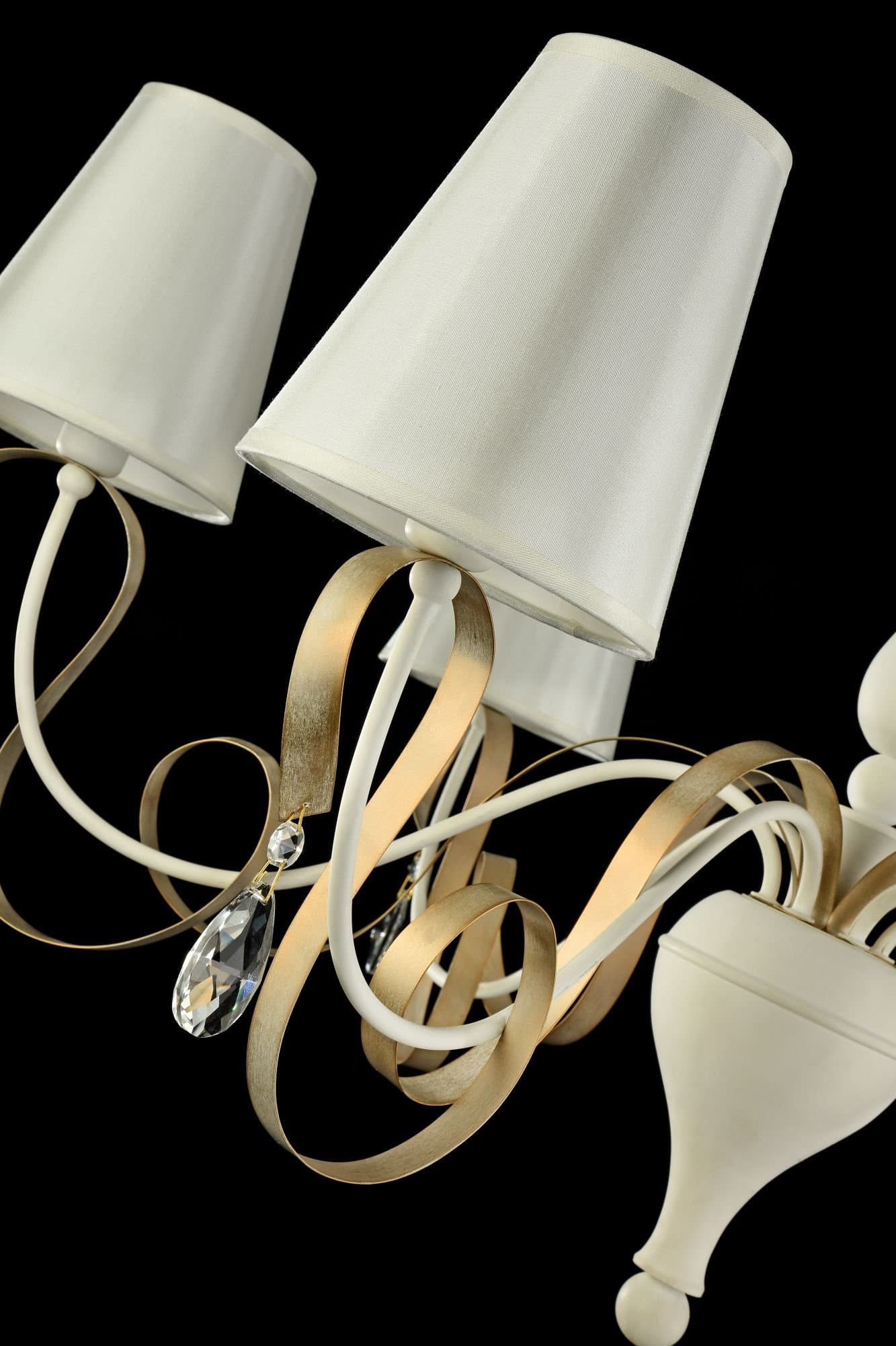 Maytoni Elegant Intreccio Белый с Золотом Люстра 6xE14 40W ARM010-06-W — миниатюра 9