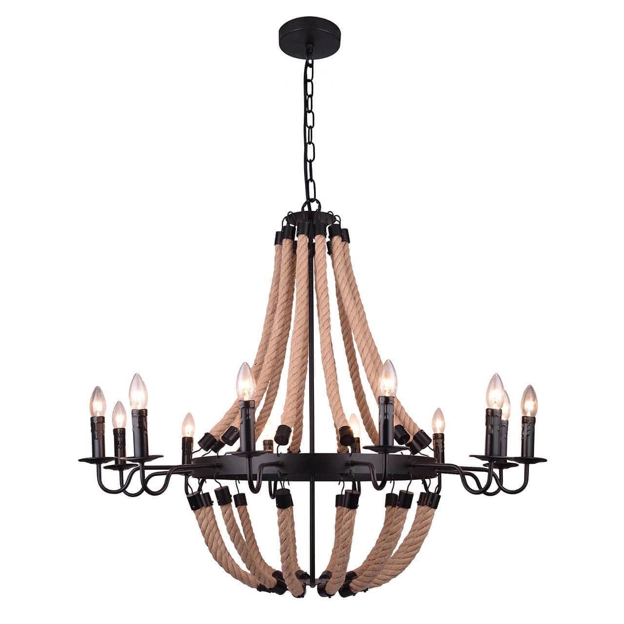 Arte Lamp MARSIGLIA Люстра 80*105*105 A8956LM-12BK — миниатюра 1