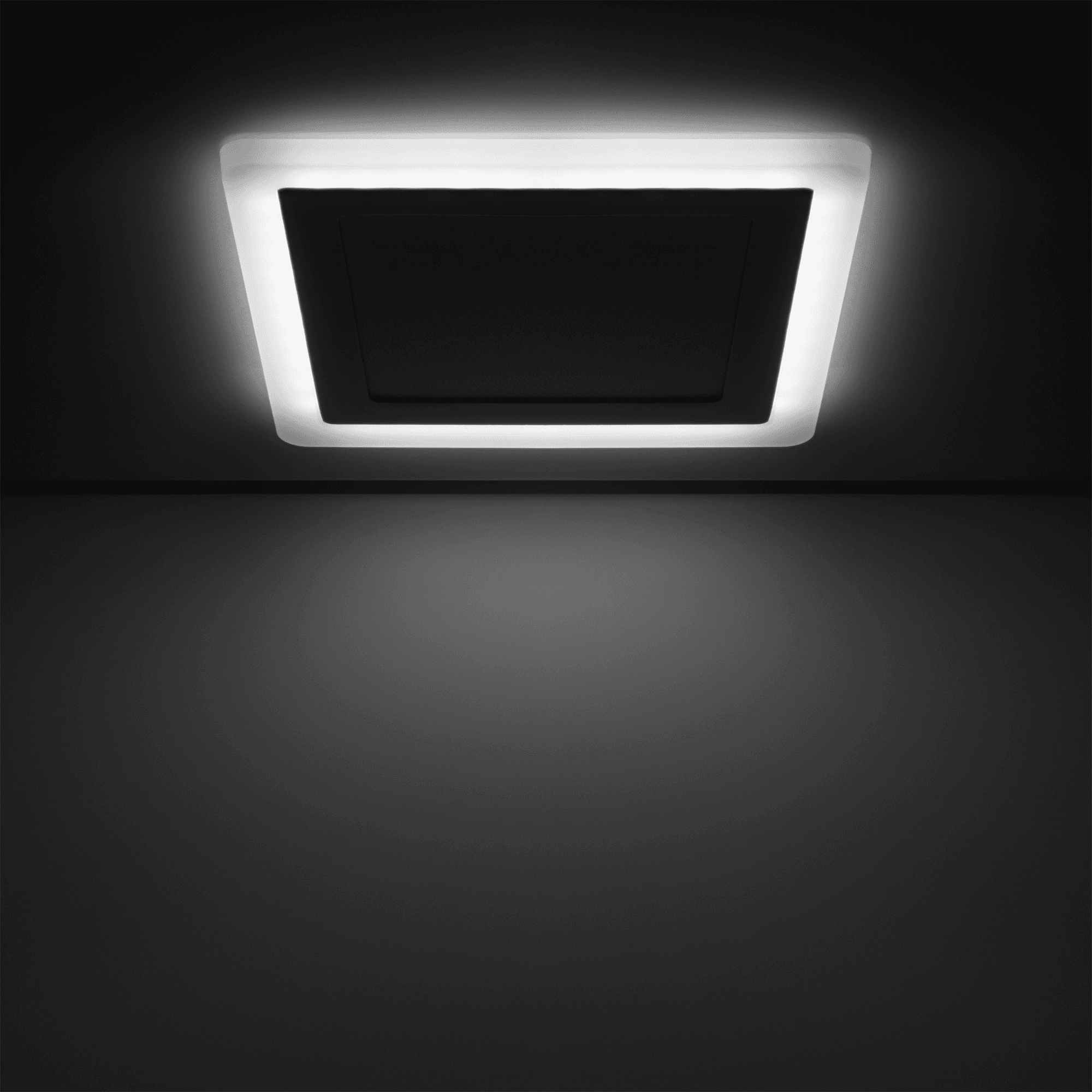 Gauss Светильник Backlight кв 12+3W 960lm 4000K 180-265V IP20 монт Ø170 190*190*31мм 3 реж LED BL125 — миниатюра 2