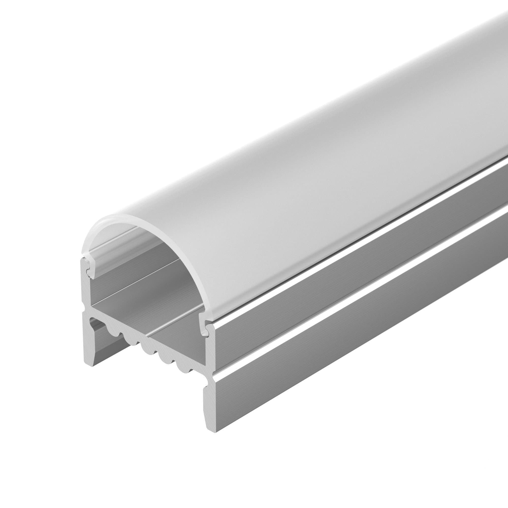Arlight Профиль ARH-WIDE-H20-2000 ANOD (Алюминий) 018859 — миниатюра 1
