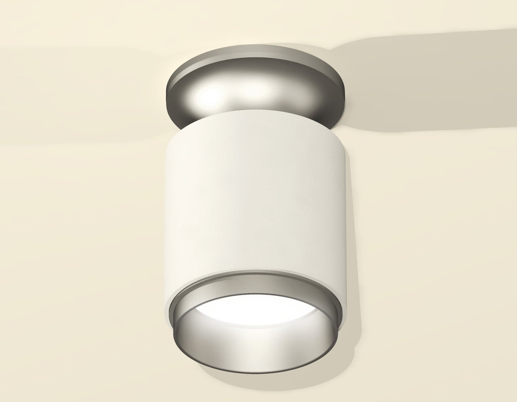 Ambrella Комплект накладного светильника XS6301161 SWH/MCH белый песок/матовый хром MR16 GU5.3 (N6904, C6301, N6123) — миниатюра 3