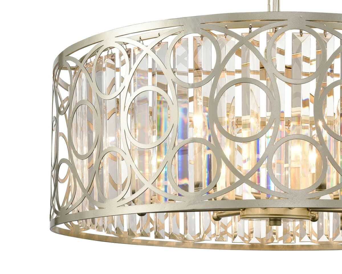 Vele Luce Riccio Подвесная люстра VL3164P08 — миниатюра 4