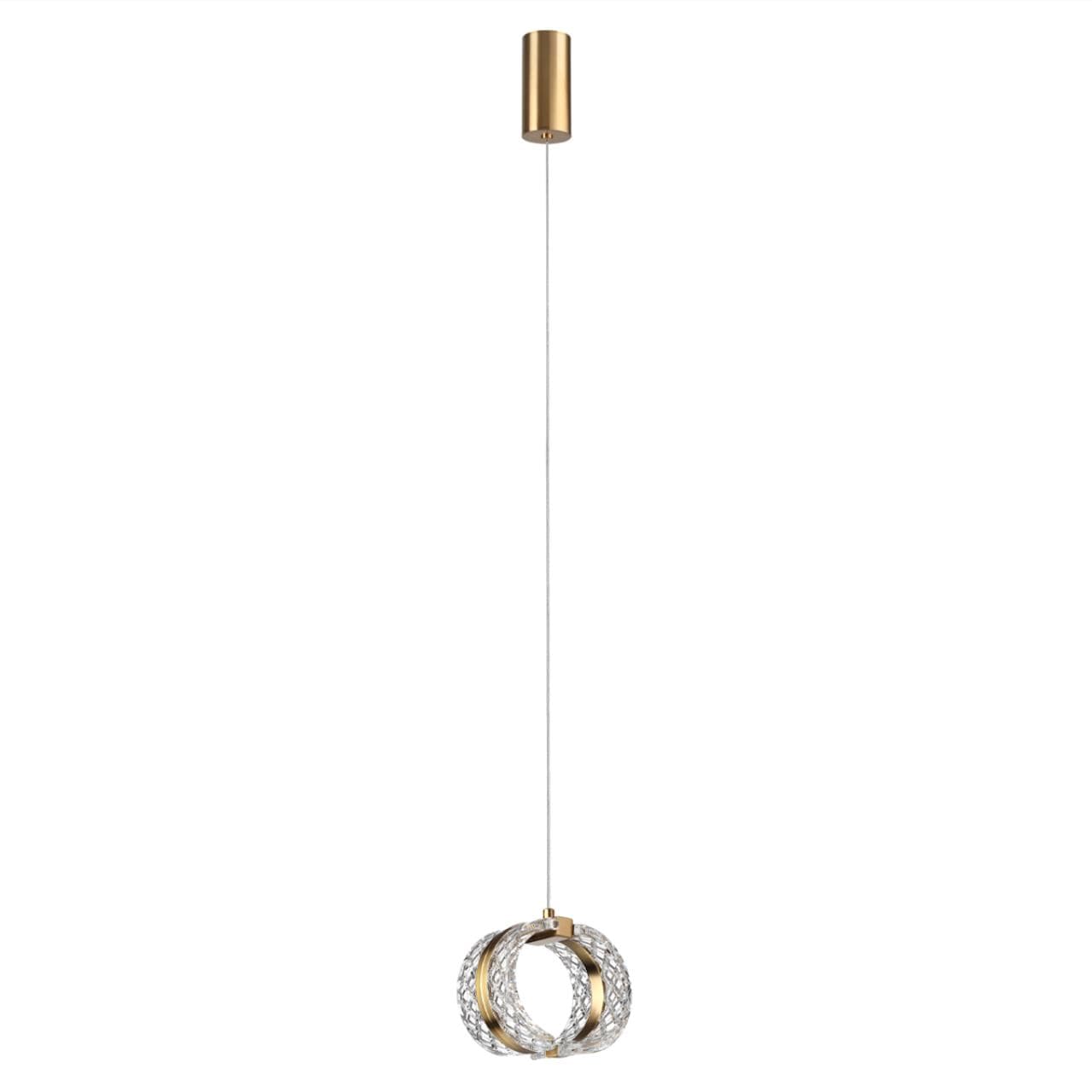 Odeon Light 5030/8L L-VISION ODL24 античн.бронза/металл/акрил Подвес LED 8W 4000K 423лм MIRAGE