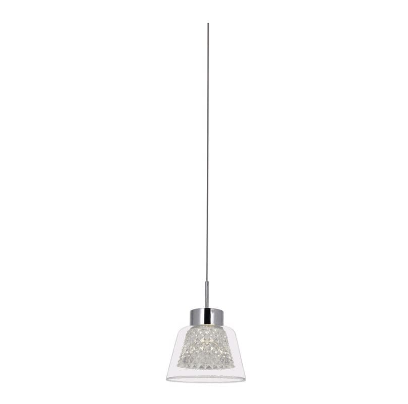 Kink Light 6112-1A Подвес Азан хром h 120 d 10 Led 1x3w (4000K)