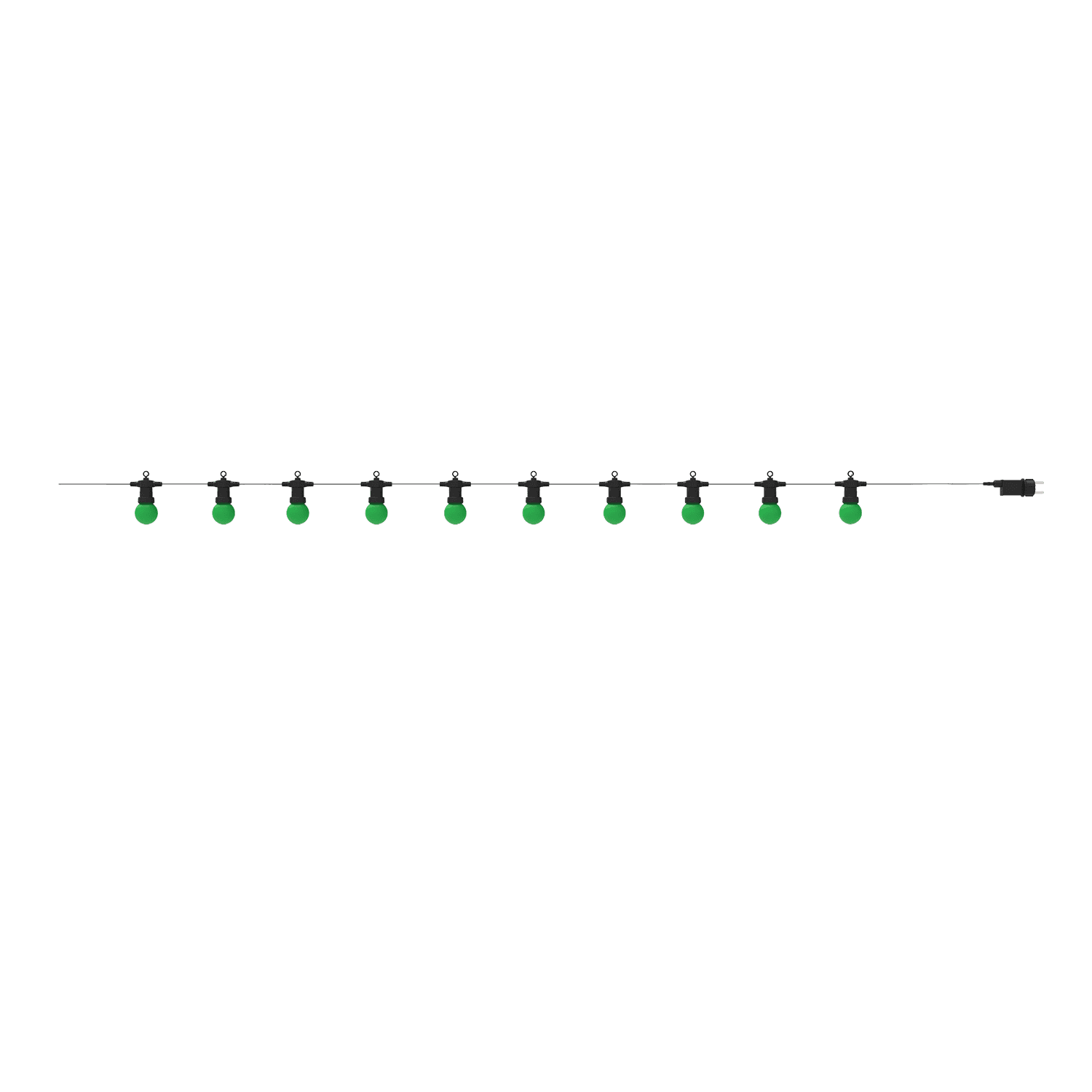 Gauss Гирлянда светодиодная "Белт Лайт" Holiday, 10 ламп, 7,7 м, IP44, зеленый, 1/6 HL061 — миниатюра 5