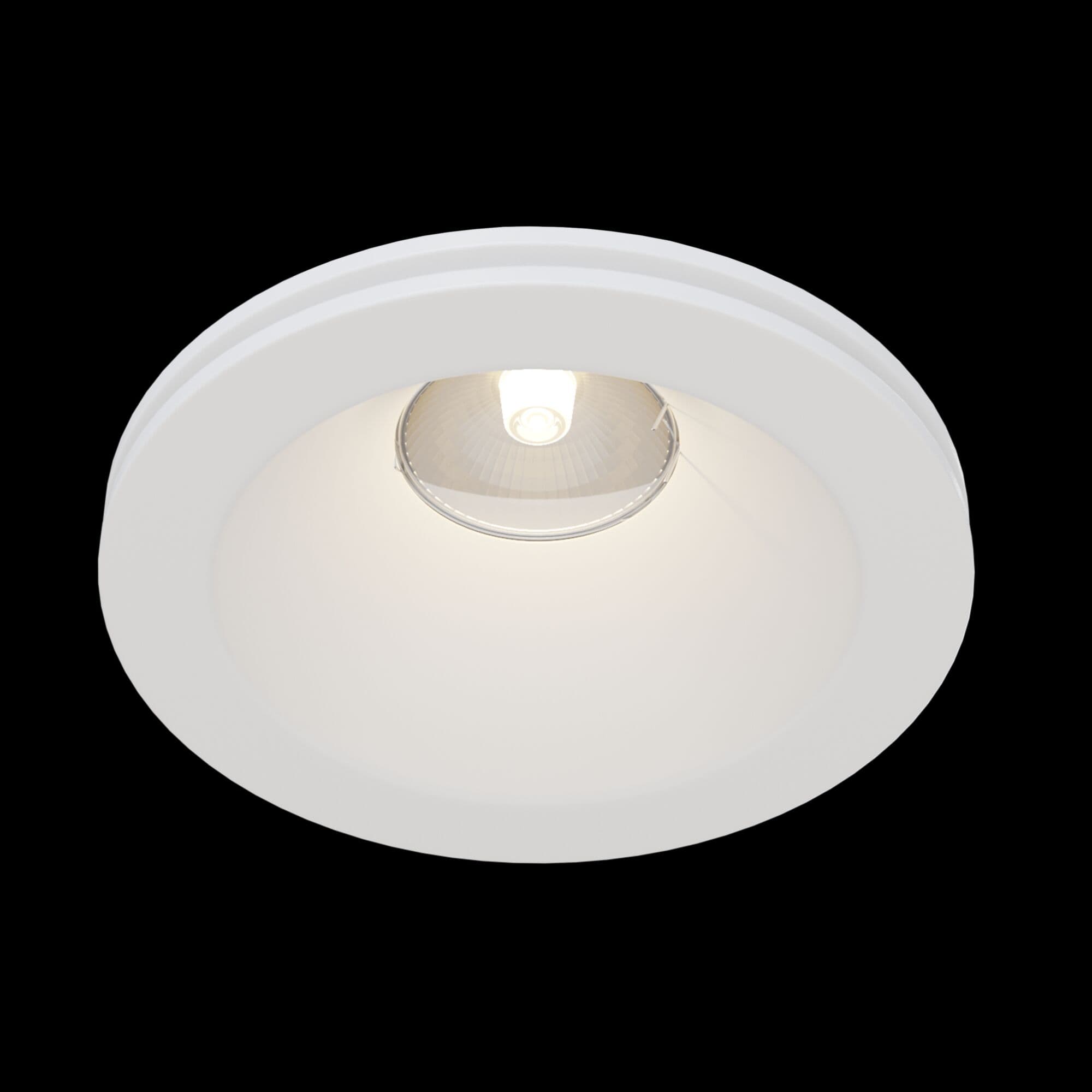 Maytoni DownLight Gyps Белый Встроенный светильник 1xGU10 35W DL002-1-01-W — миниатюра 4