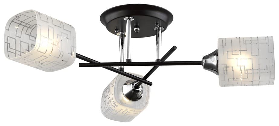 Velante 703-127-03, Светильник потолочный E27,3x60W