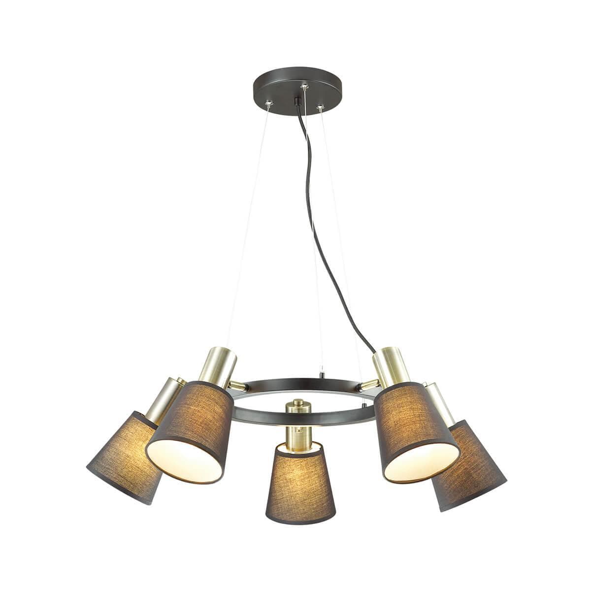 Lumion 3638/5 LN19 095 античная бронза Люстра E14 5*60W 220V MARCUS — миниатюра 1