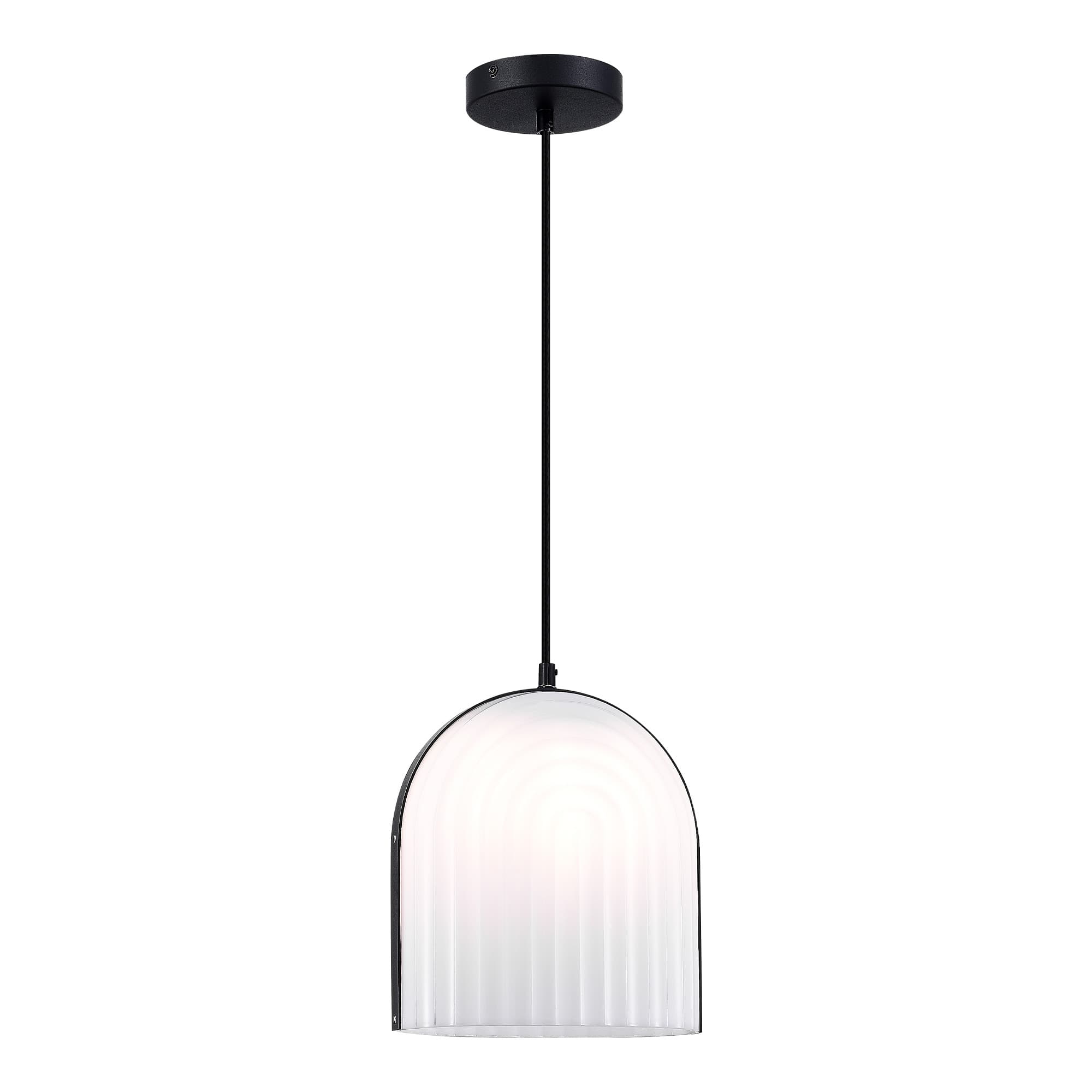 ST Luce SL1302.403.01 Светильник подвесной Черный/Белый E27 LED 1*7W