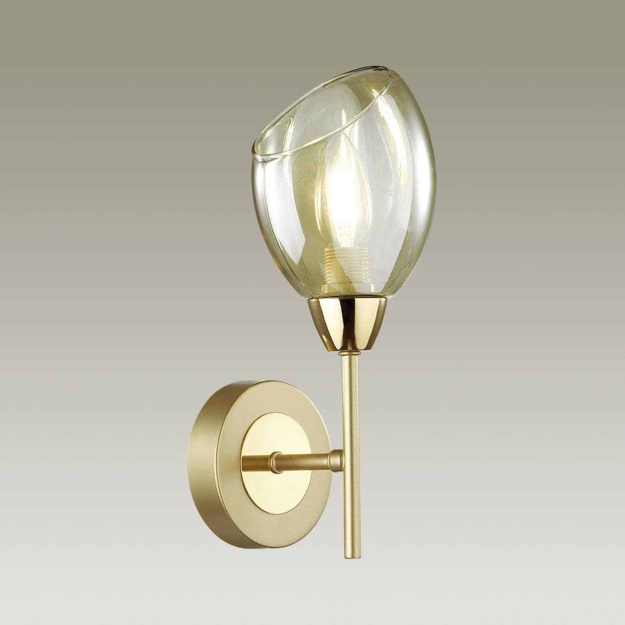 Lumion 4536/1W MODERNI LN21 178 золото, матовое золото Бра E14 40W 220V LACIE — миниатюра 3