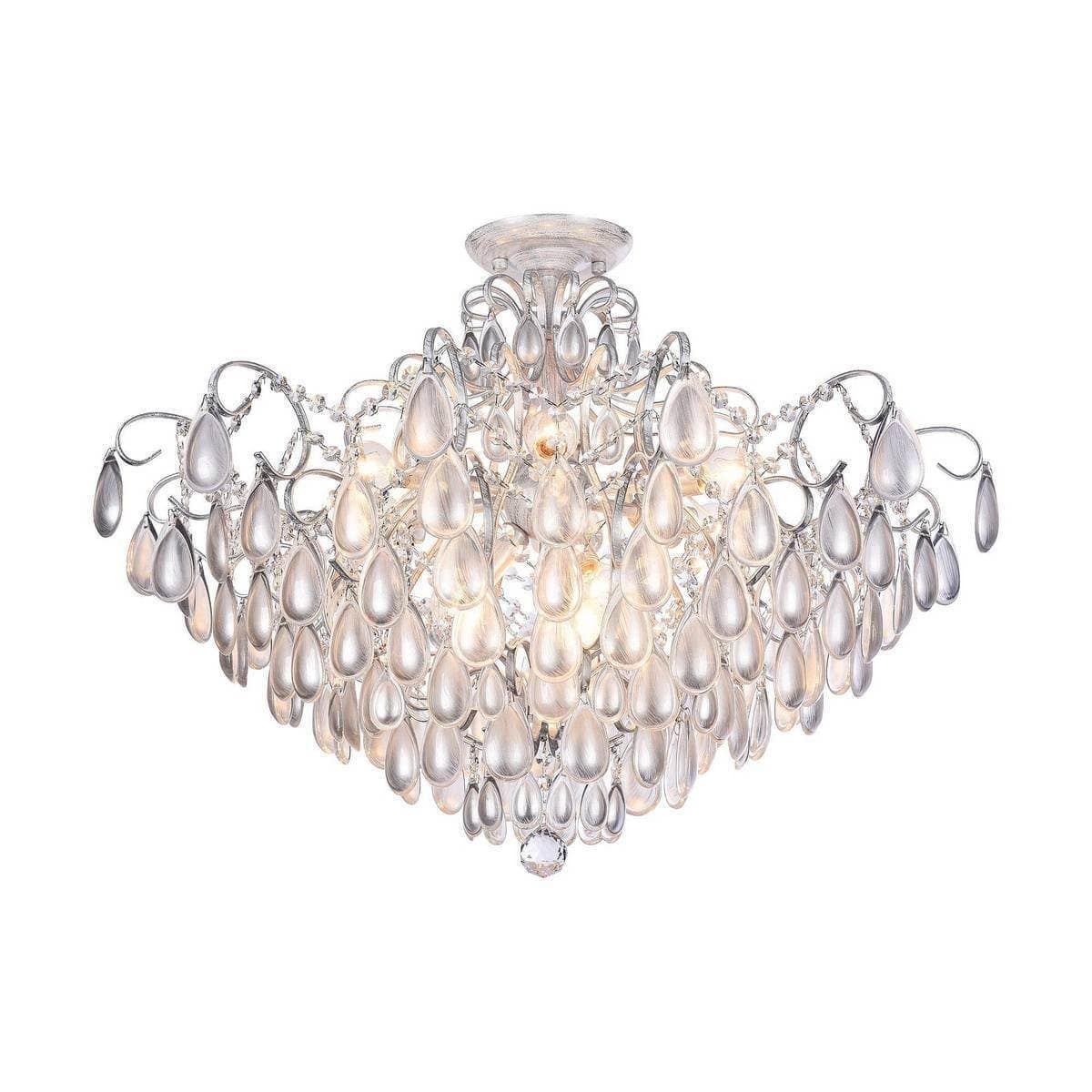 Freya Classic Chabrol Серебро Люстра E14 40W FR2302CL-09S