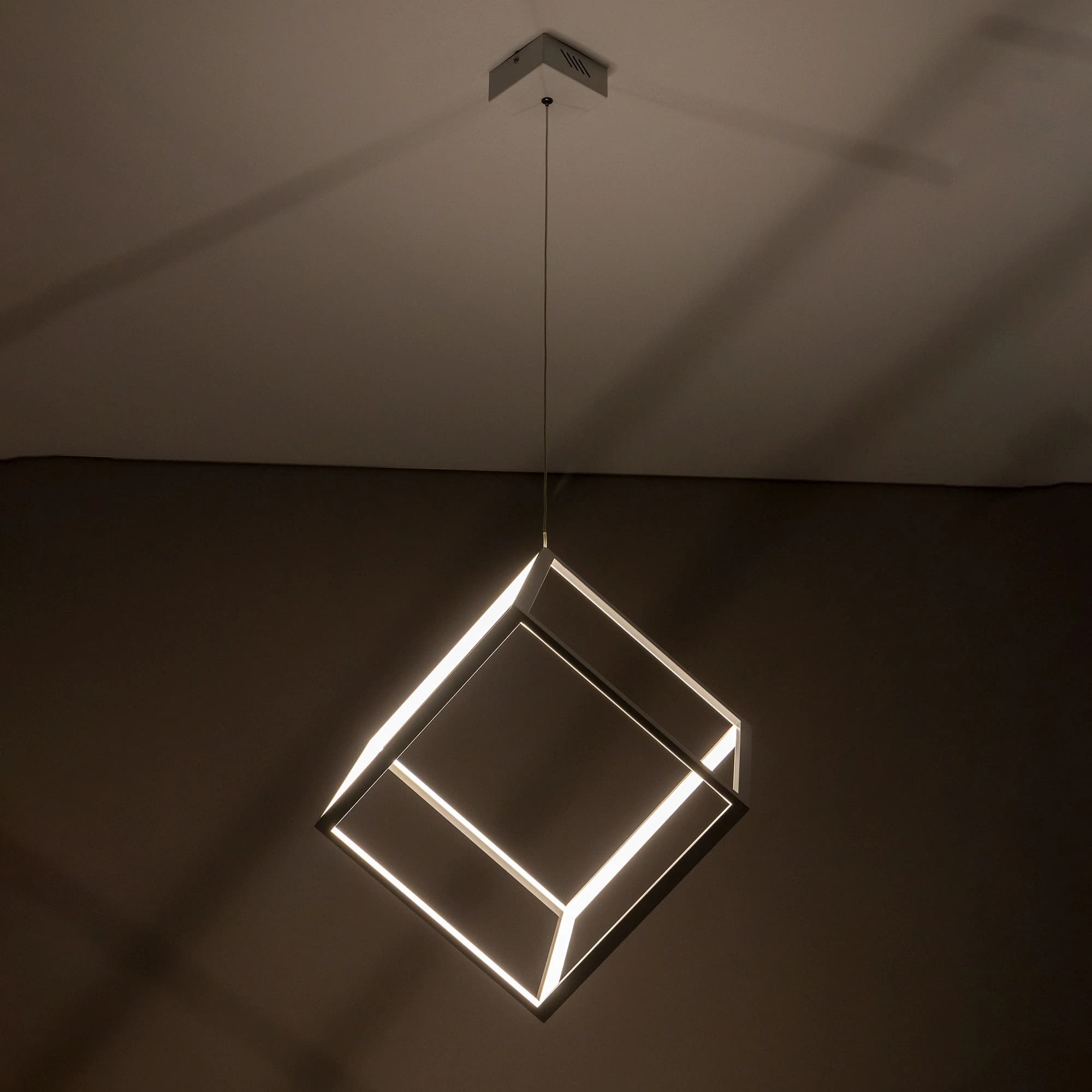Citilux CL719300 Куб Белый Светильник Подвес, LED 40W*4000K — миниатюра 16