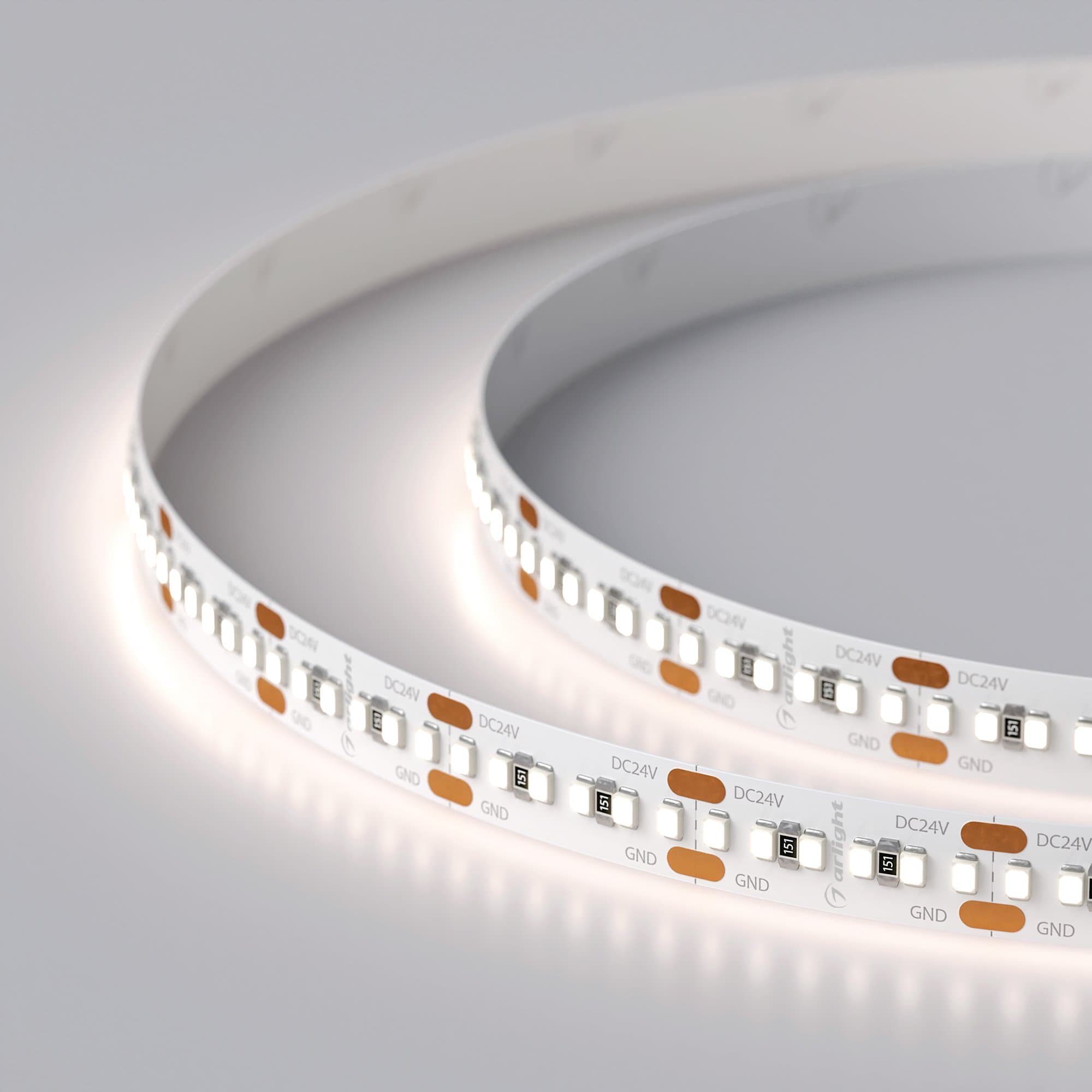 Arlight Светодиодная лента MICROLED-M300-8mm 24V Day5000 (8 W/m, IP20, 2216, 5m) (Открытый) 023173(2) — миниатюра 3