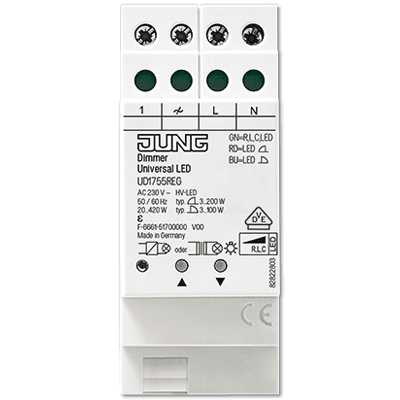 JUNG Диммер универсальный LED UD1755REG