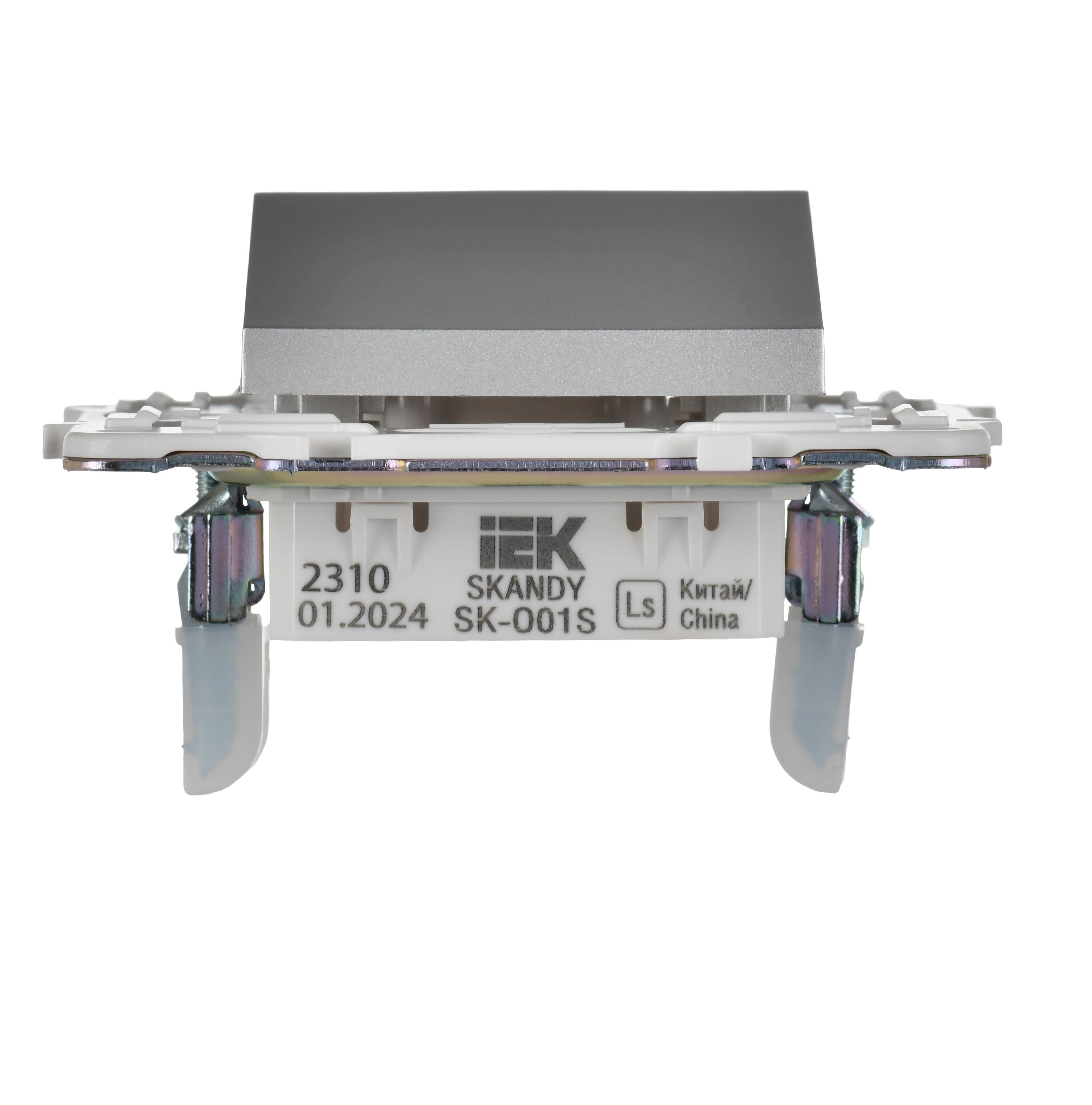 IEK SKANDY Серебряный Вывод кабеля SK-O01S — миниатюра 8