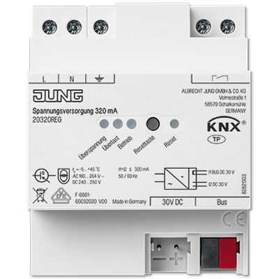 Jung KNX блок питания, 320mA 20320REG