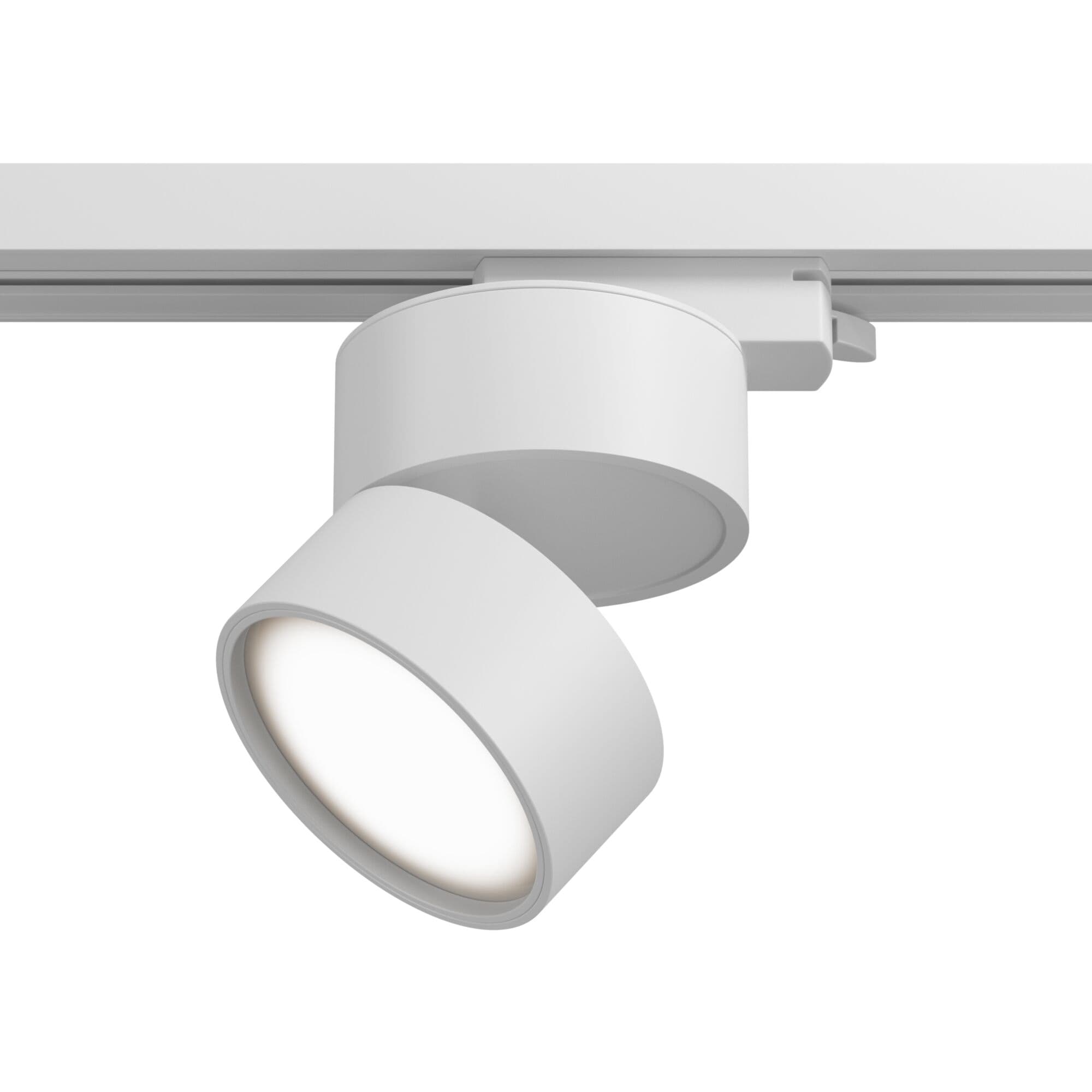 Maytoni Single phase track system Трековый светильник Белый TR007-1-12W3K-W — миниатюра 2
