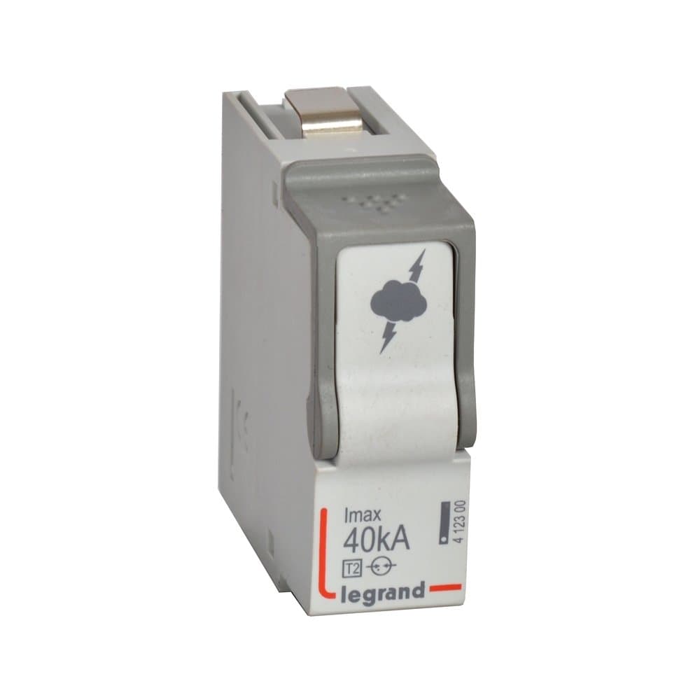 Legrand Сменный модуль T2 40KA N-PE 412300