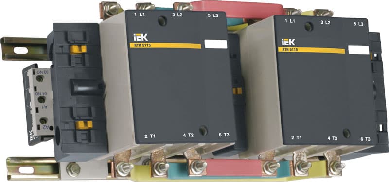 IEK Контактор КТИ-53303 реверс 330А 400В/АС3 — миниатюра 1