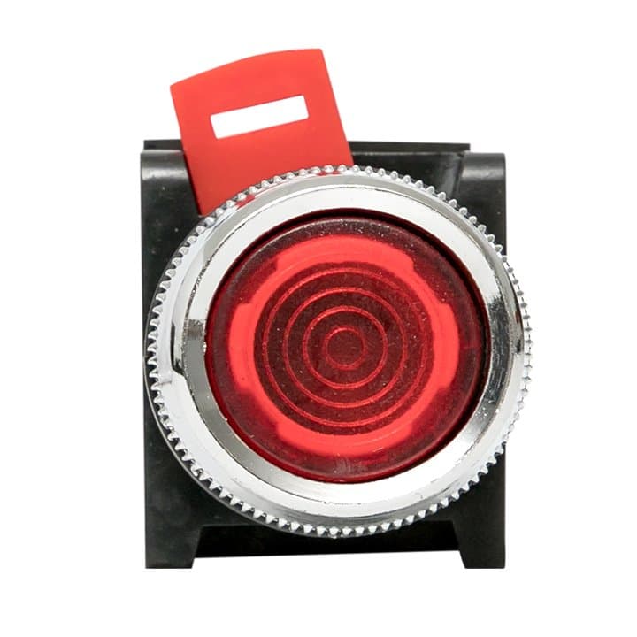EKF PROxima Кнопка ABLFS-22 с подсветкой красный NO+NC 230В ablfs-22-r — миниатюра 6