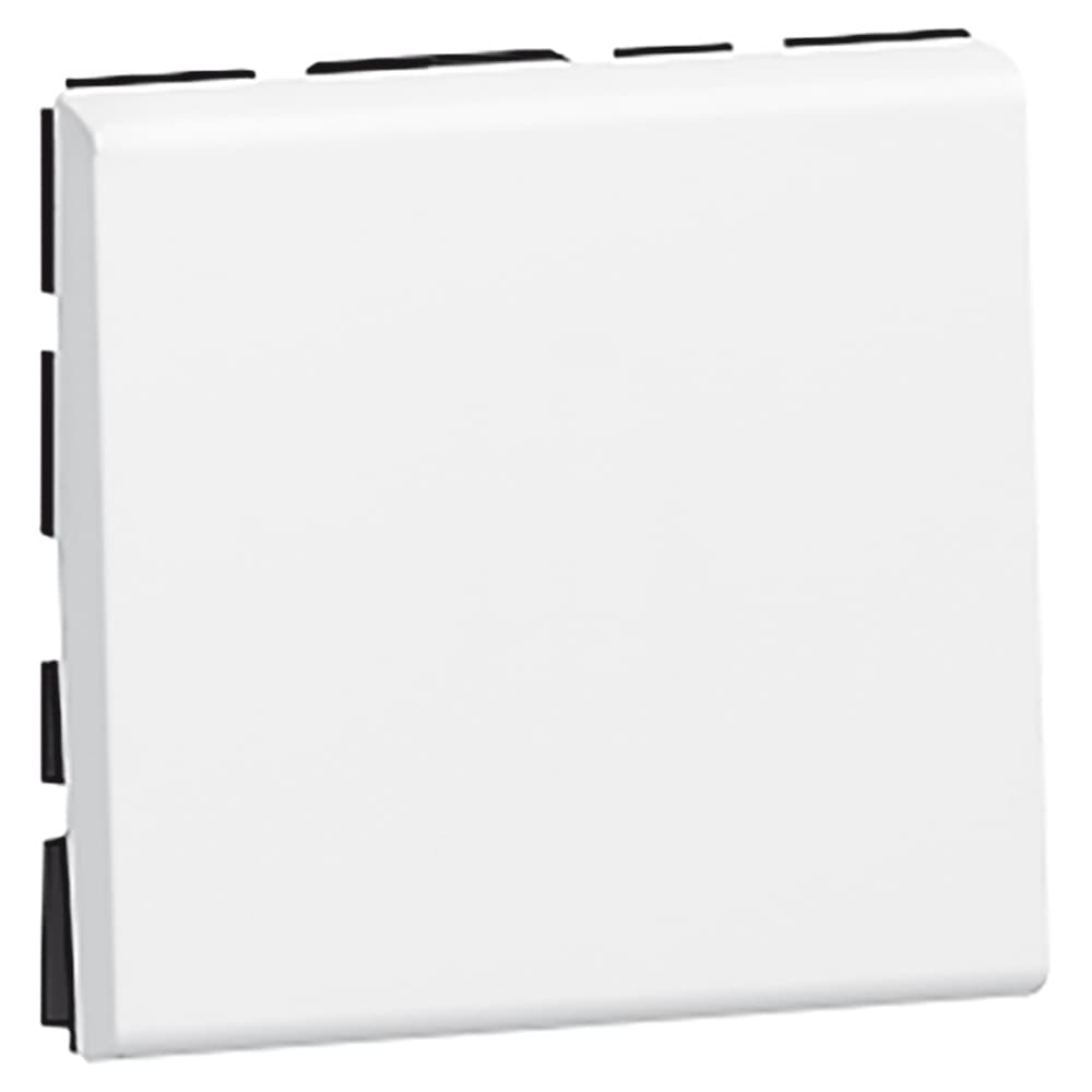 Legrand Mosaic Кнопка 6А, 2М, белая 077040 — миниатюра 2