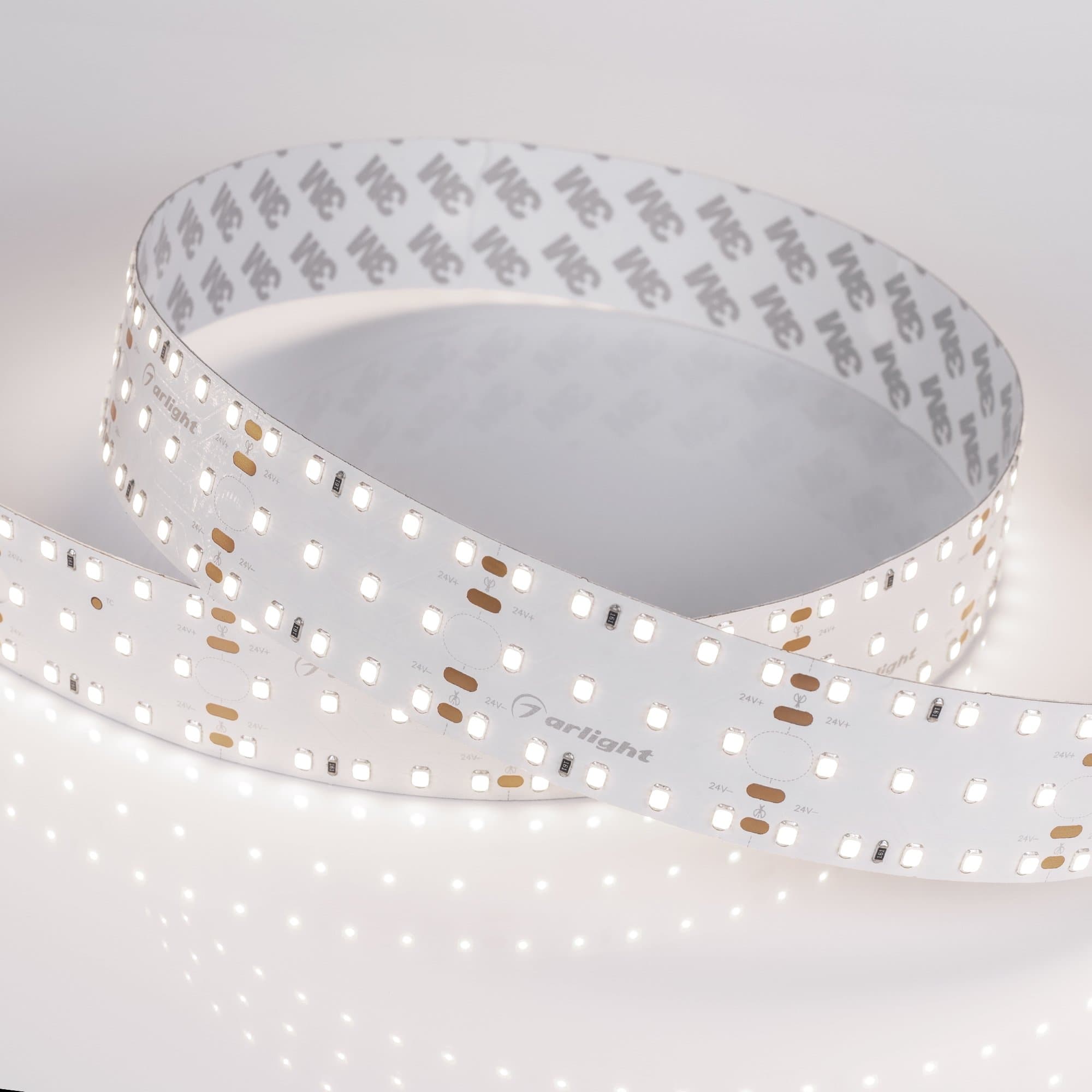 Arlight Светодиодная лента S2-2500 24V Day 4000K 34mm (2835, 280 LED/m, LUX) (25 Вт/м, IP20) 021201(1) — миниатюра 2