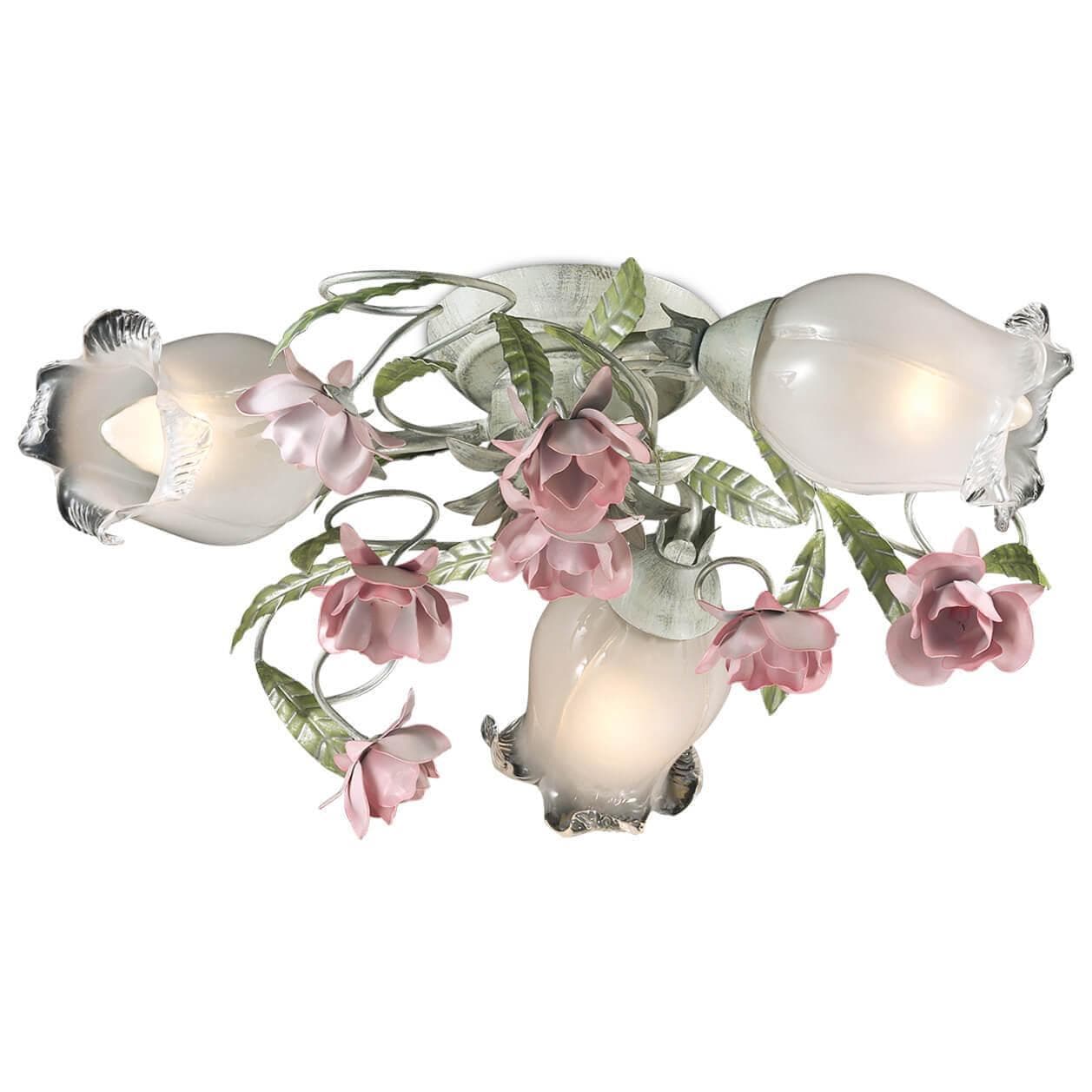 Odeon Light 2252/3C ODL12 575 цветной Люстра потолочная  E14 3*60W 220V AMELI — миниатюра 1