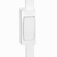 Legrand Рамка для накладного монтажа 1 пост вдоль мини-плинтуса DLPlus 40x12,5 + профиль 16 мм белая 031459 — миниатюра 3