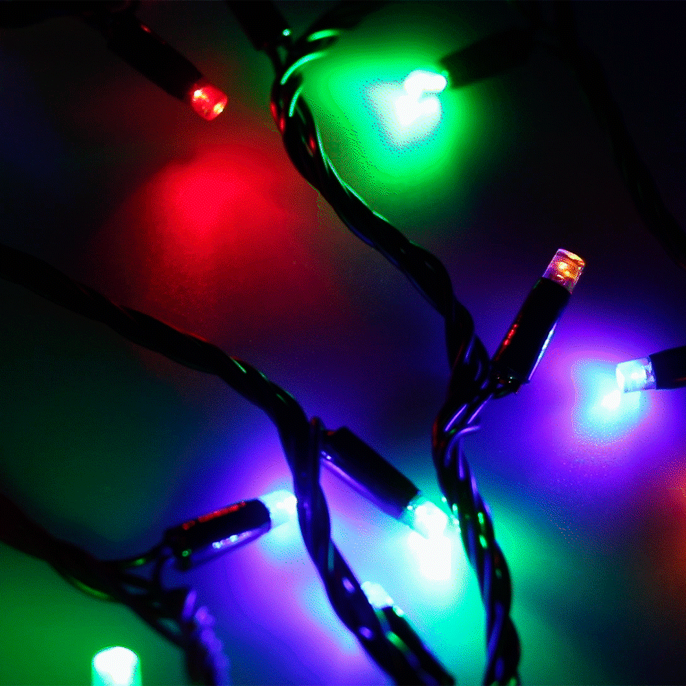 Arlight Светодиодная гирлянда ARD-STRING-CLASSIC-10000-BLACK-100LED-LIVE RGB (230V, 7W) (Ardecoled, IP65) 025808 — миниатюра 6