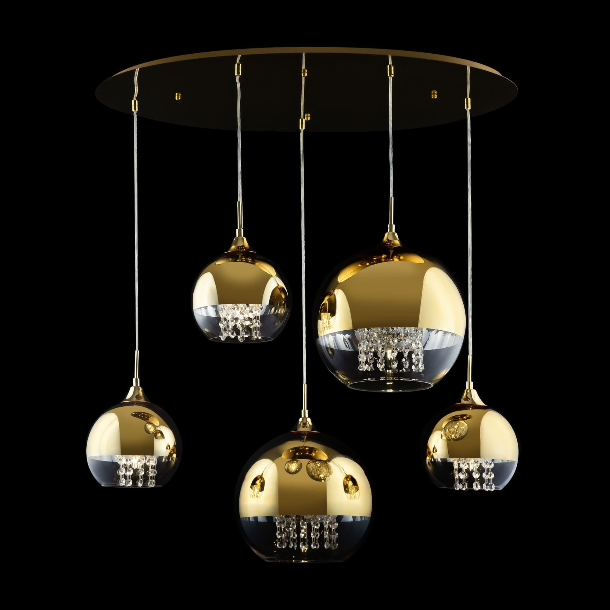 Maytoni Pendant Fermi Золото Подвесной светильник P140-PL-170-5-G — миниатюра 3