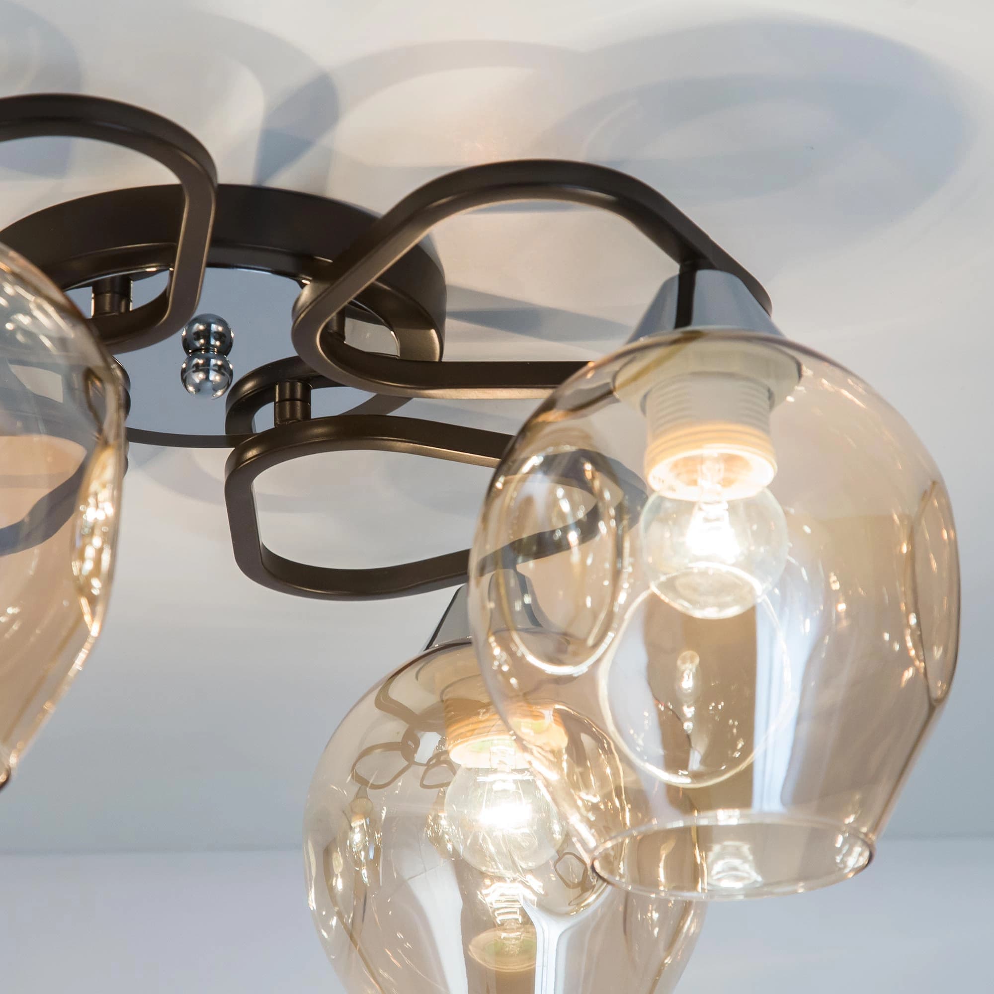 Citilux CL468141 Балатон Кофейный Люстра — миниатюра 4