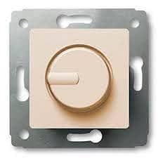Legrand DIY Cariva Крем Светорегулятор поворотный 300W для л/н (вкл поворотом) 695908
