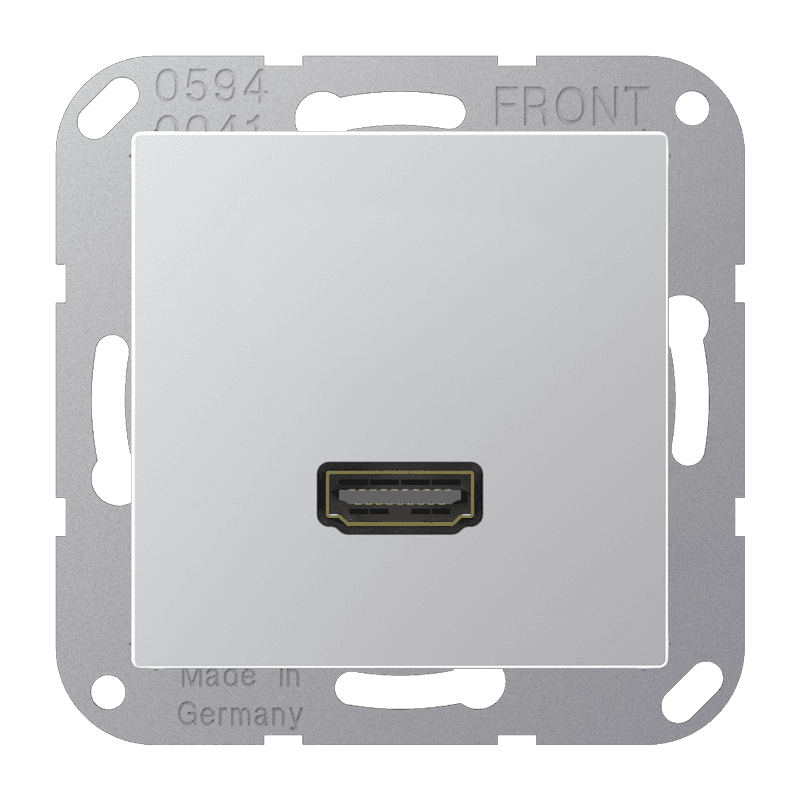 JUNG A 500 Алюминий Розетка HDMI 1-ая MAA1112AL