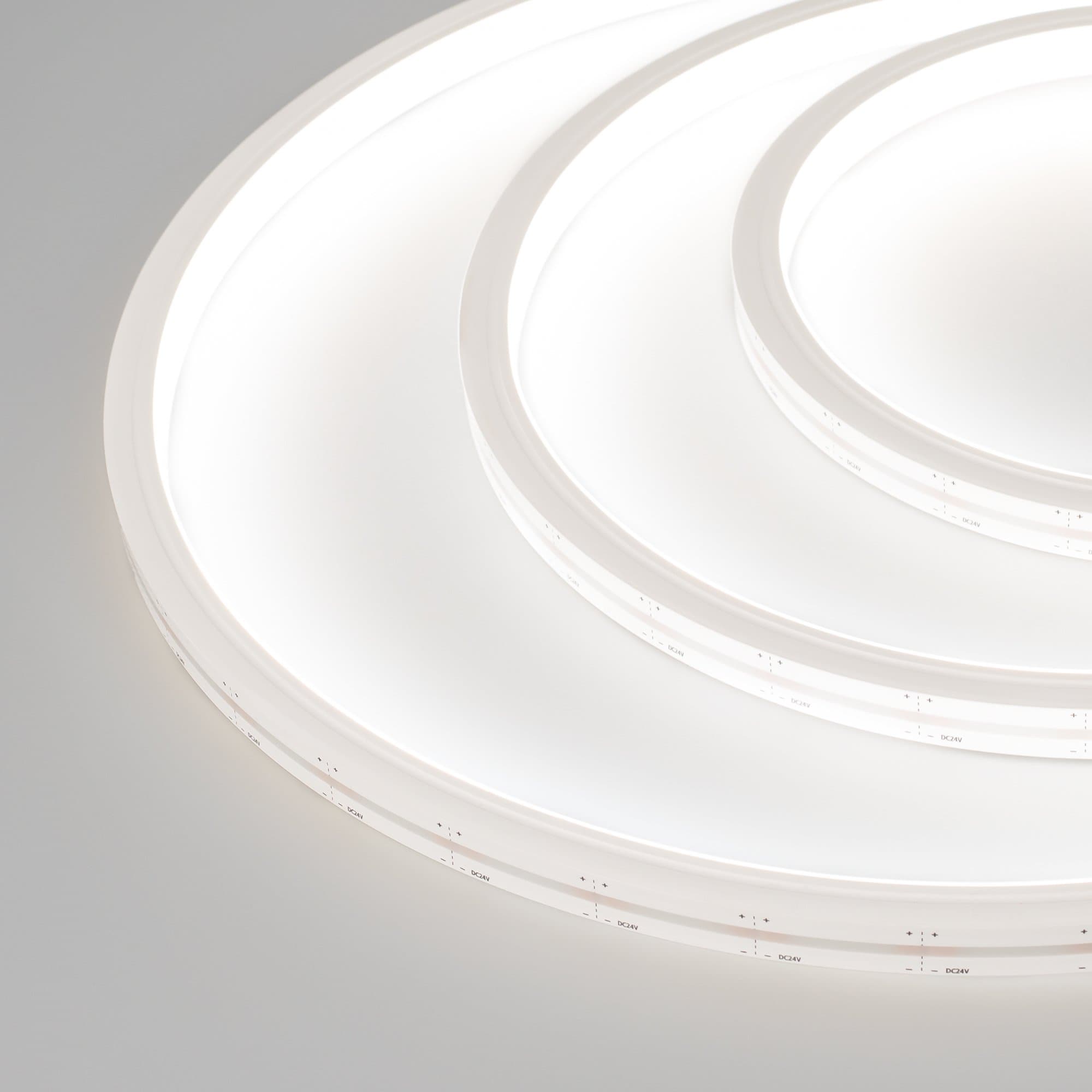 Arlight Лента герметичная MOONLIGHT-TOP-M252-13x12mm 24V White-MIX (12 W/m, IP67, 2216, 5m, Wire x1) (12 Вт/м, IP67) 038605 — миниатюра 5