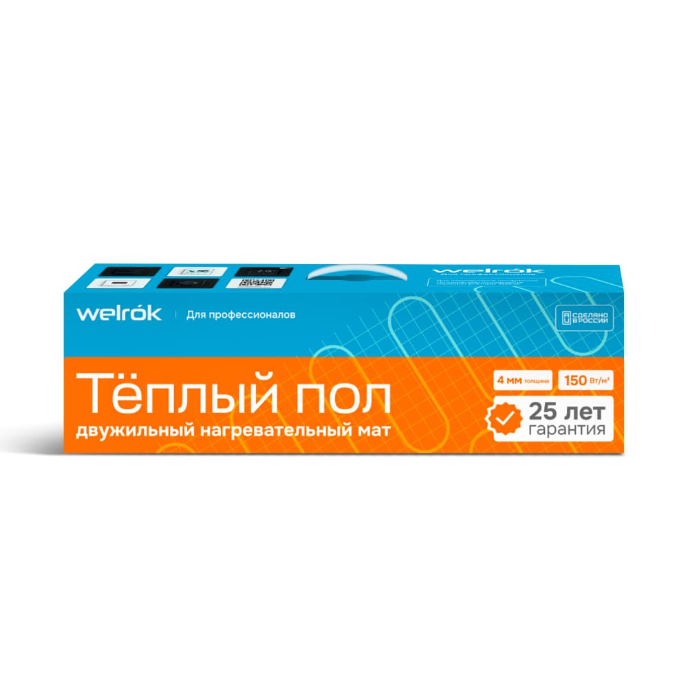 Welrok Mat 1,5 м2 0,225 кВт — миниатюра 2