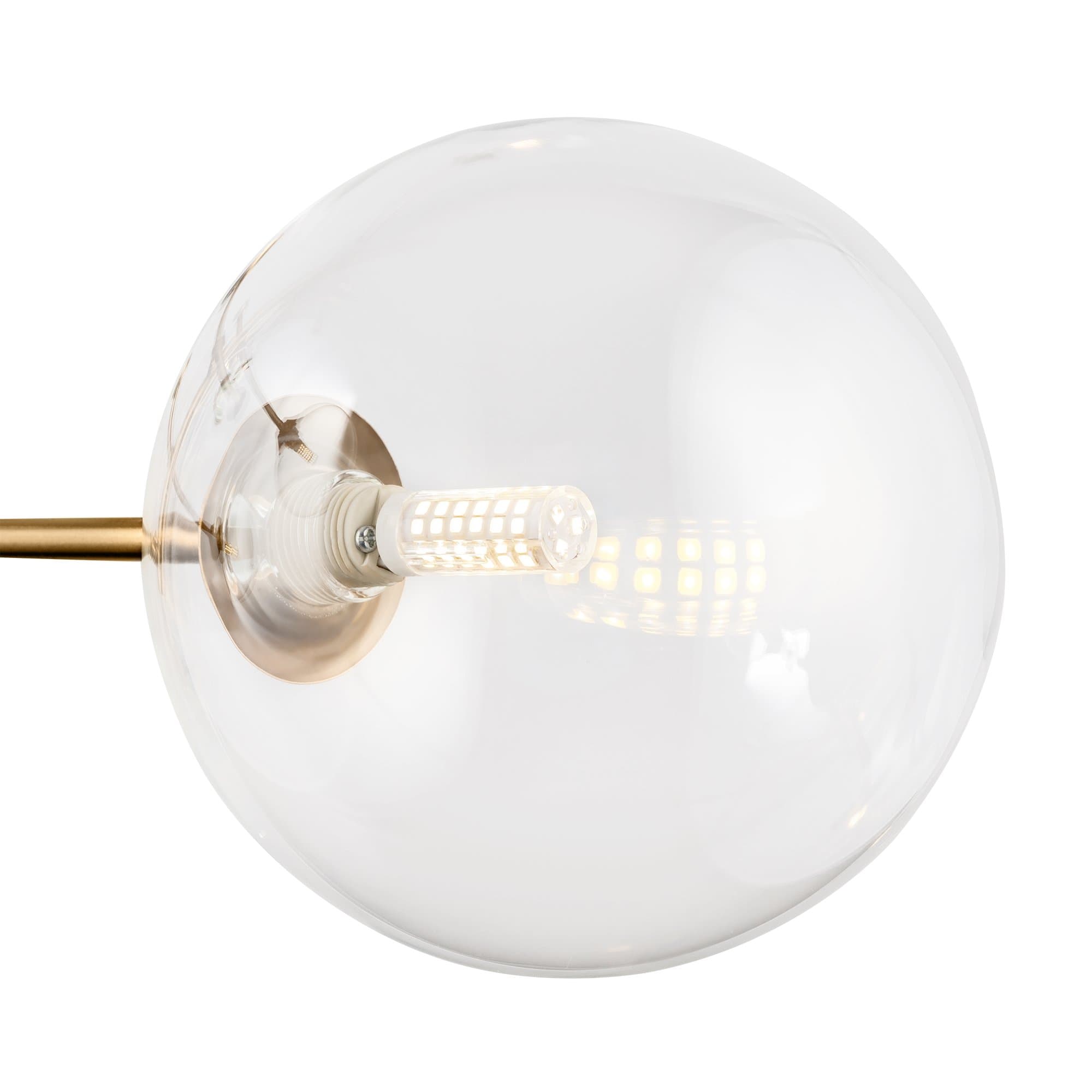 Freya Modern Maddison Золотая бронза Люстра FR5115PL-06BZ — миниатюра 6