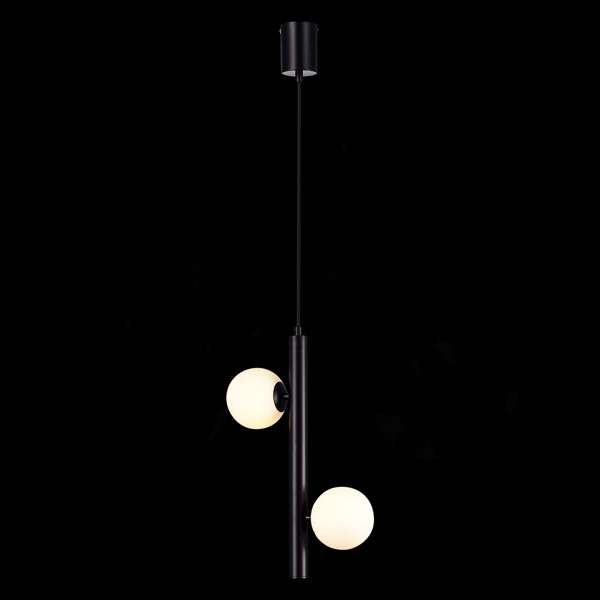 ST LUCE SL1185.403.02 Подвес Черный/Белый G9 2*5W