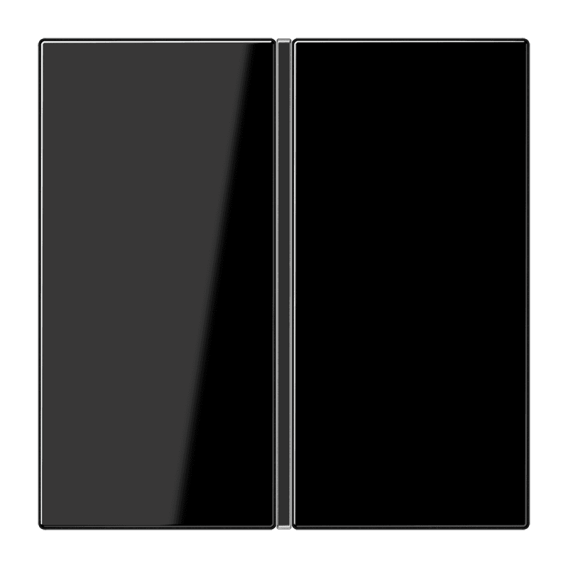 JUNG Черный Набор клавиш для сенсорного модуля KNX, одиночный LS401TSASW