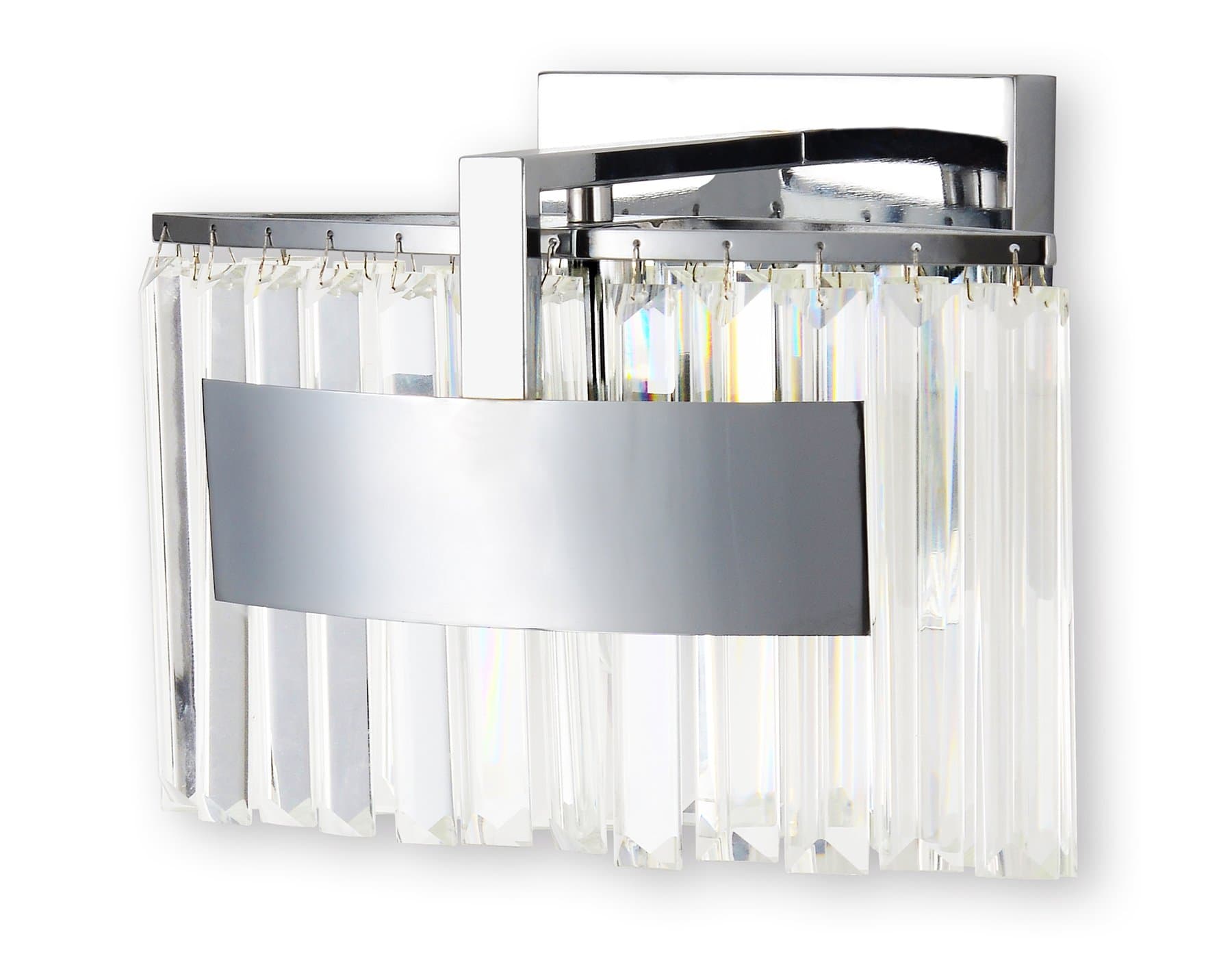 Ambrella Настенный светильник TR5094 CH/CL хром/прозрачный E14 max 40W 348*200*234 — миниатюра 4