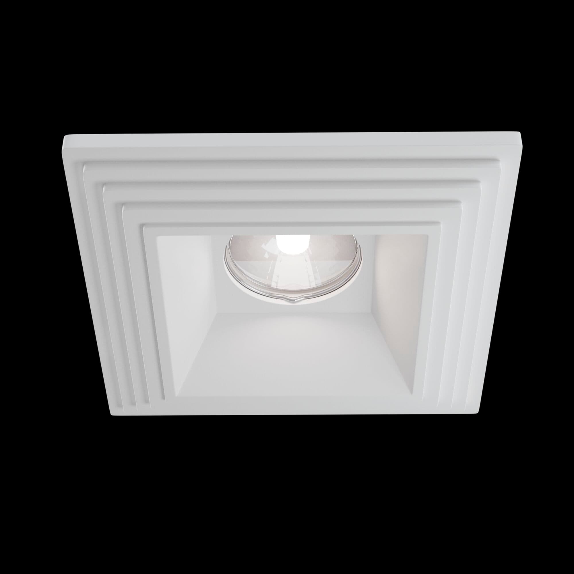 Maytoni DownLight Gyps Белый Встроенный светильник 1xGU10 35W DL005-1-01-W — миниатюра 6