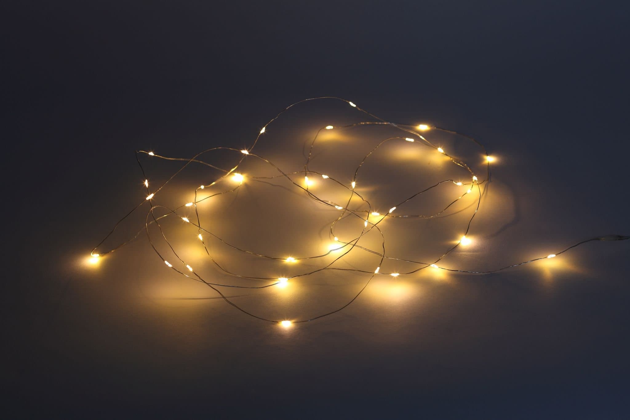 ЭРА ENIN-2B Гирлянда LED Нить 2 м теплый свет, АА, IP20 — миниатюра 2