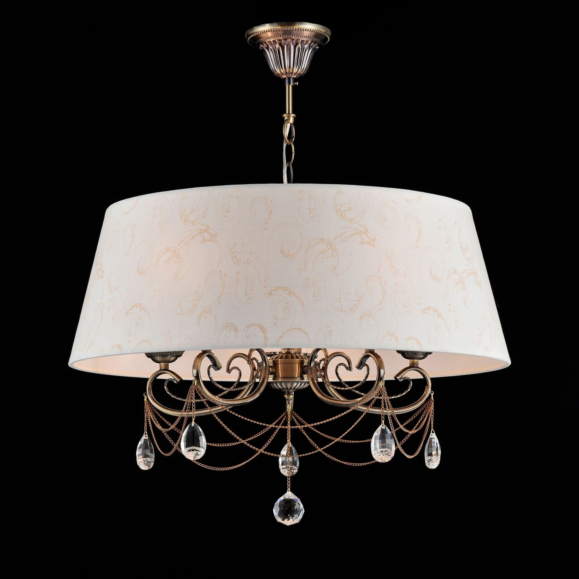 Freya Classic Brossard Бронза Люстра E14 40W FR2904-PL-05C-BZ — миниатюра 2