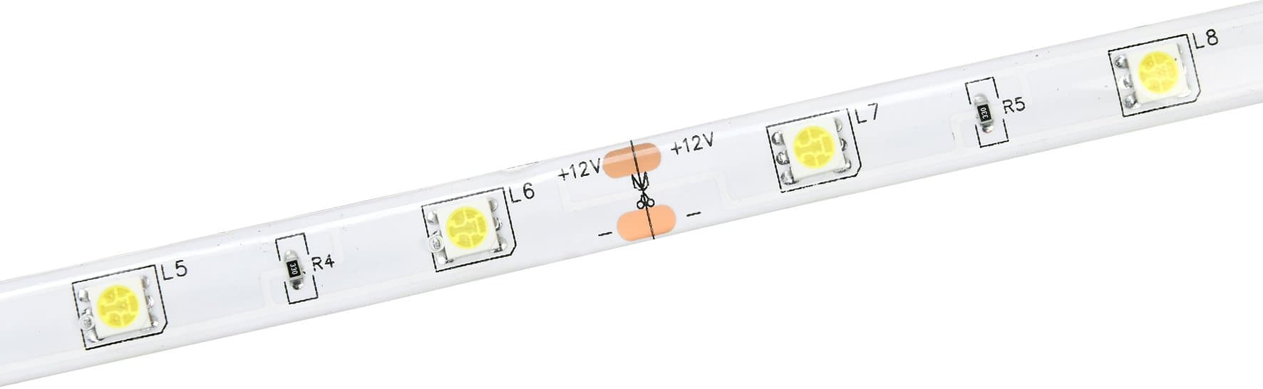 IEK PRO Лента LED 5м LSR-5050W30-7,2-IP65-12В