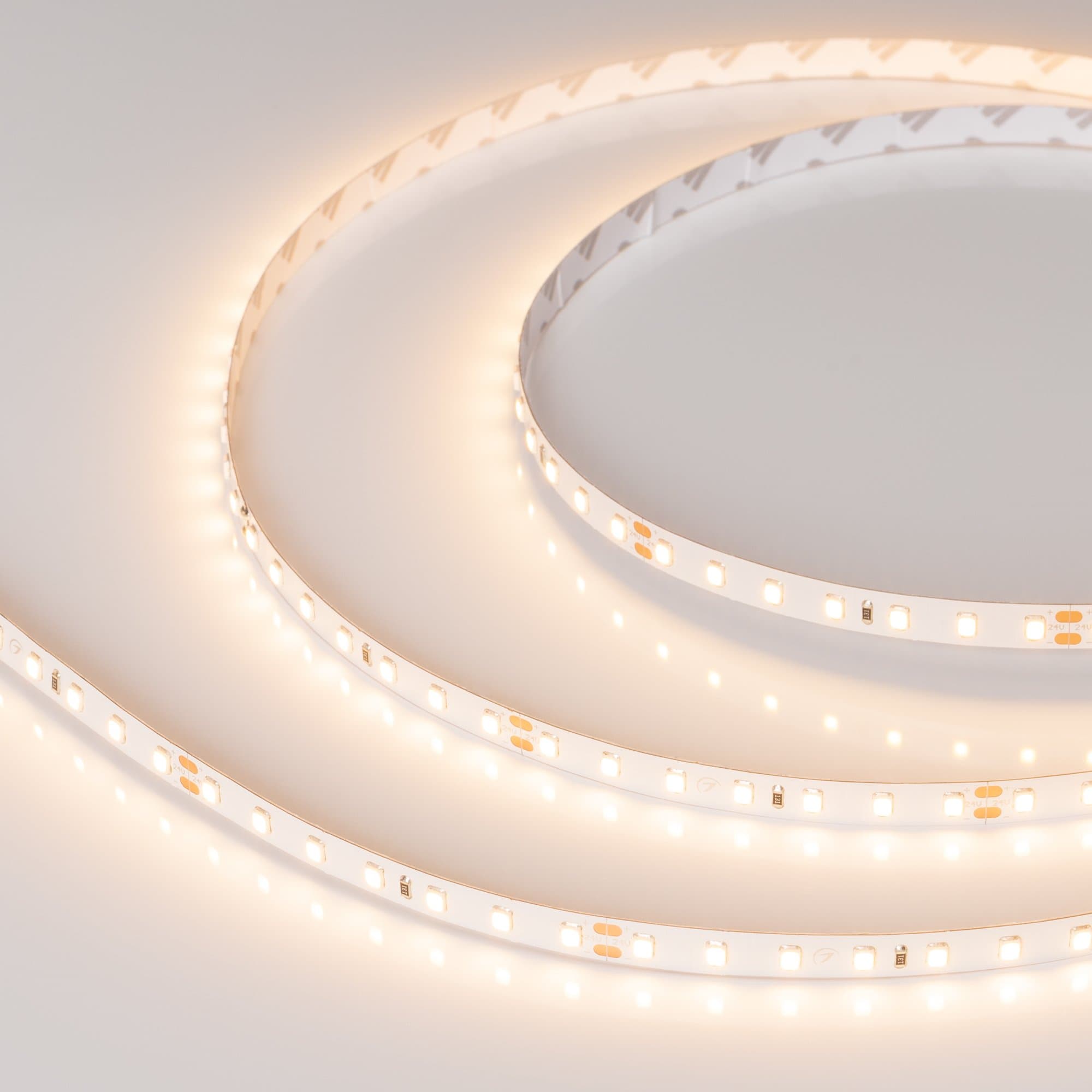 Arlight Светодиодная лента RT-A98-8mm 24V Warm2700 (10 W/m, IP20, 2835, 5m) (Открытый) 019928(2) — миниатюра 5