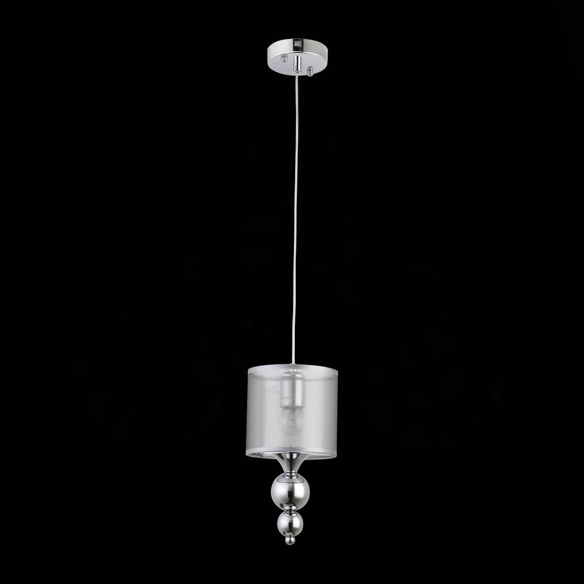Evoluce SLE107103-01 Светильник подвесной Хром/Серебристый E27 1*40W — миниатюра 2