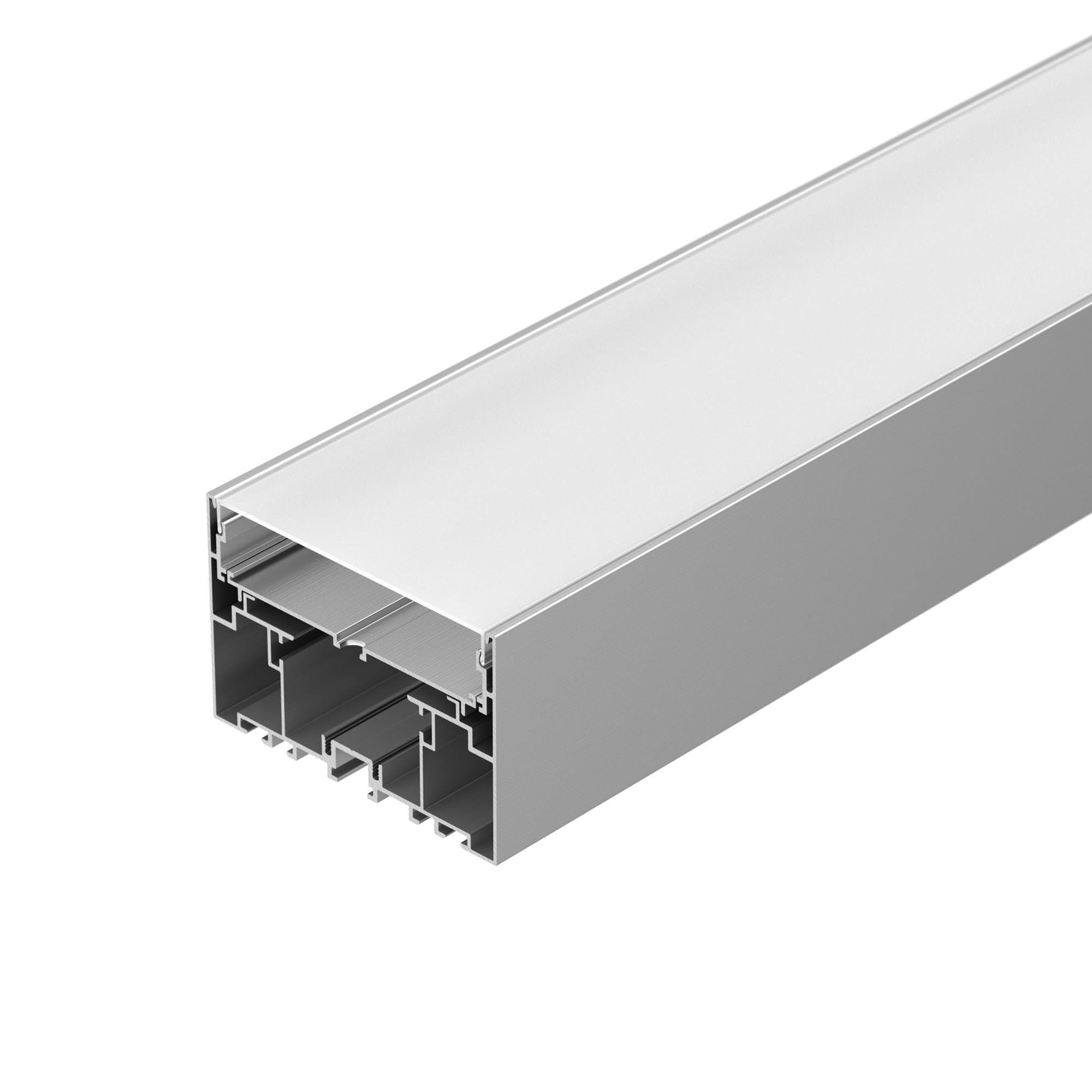 Arlight Профиль с экраном S2-LINE-10570-2500 ANOD+OPAL (Алюминий) 021175 — миниатюра 1